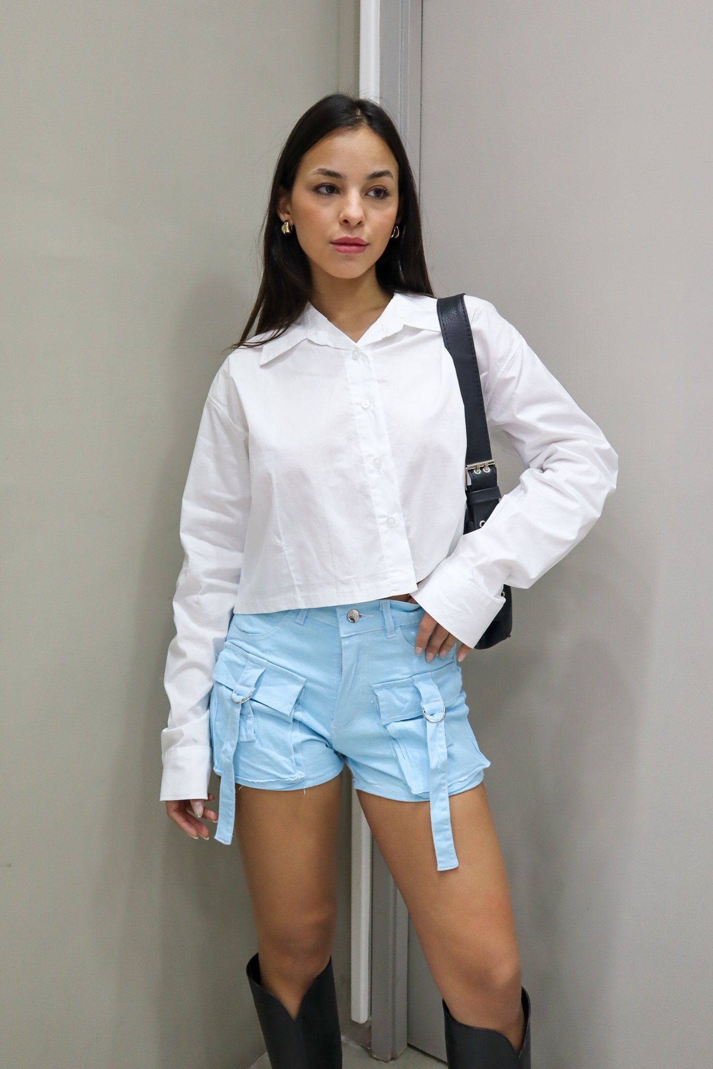 CAMISA CORTA LISA