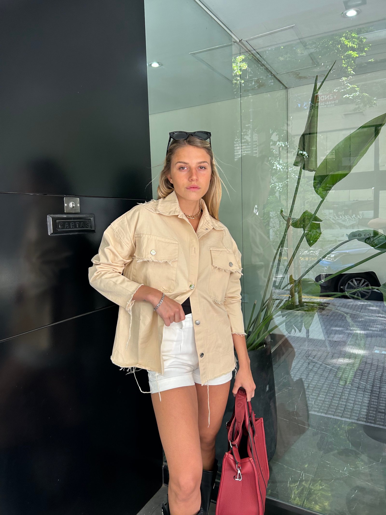 CAMISACO AMARILLO DEFLECADO