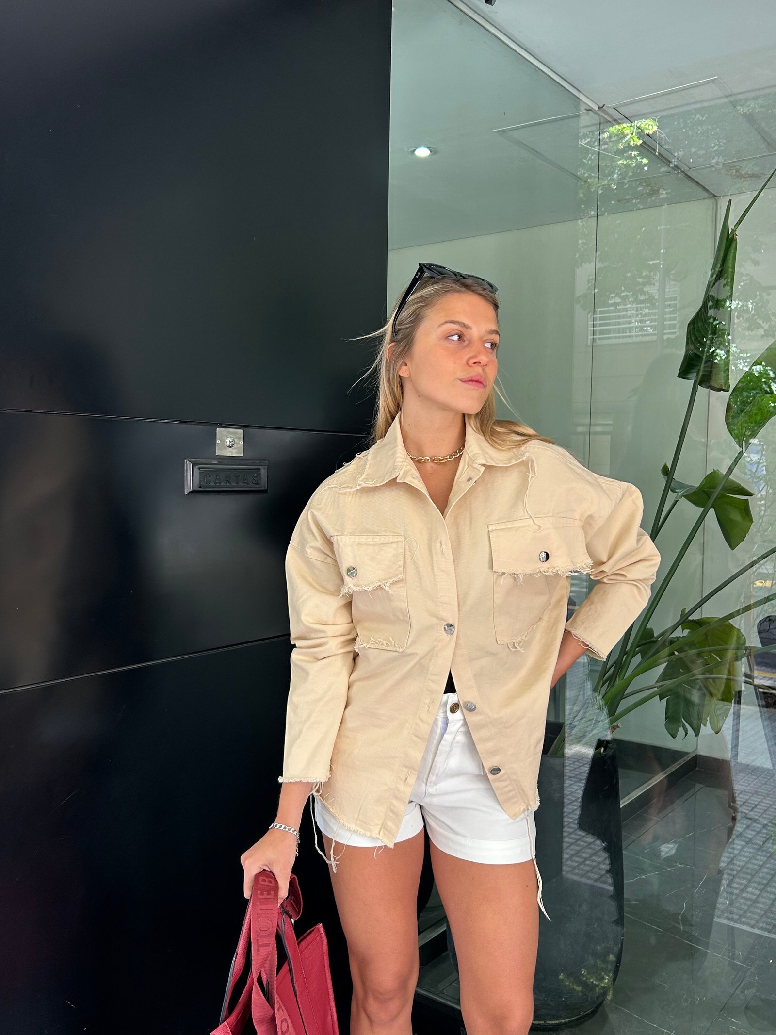 CAMISACO AMARILLO DEFLECADO