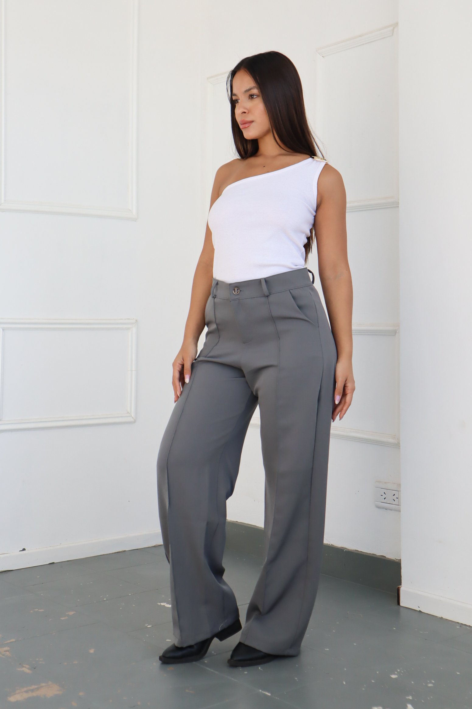 MUSCULOSA HEBILLA ALGODÓN  MORLEY RIB