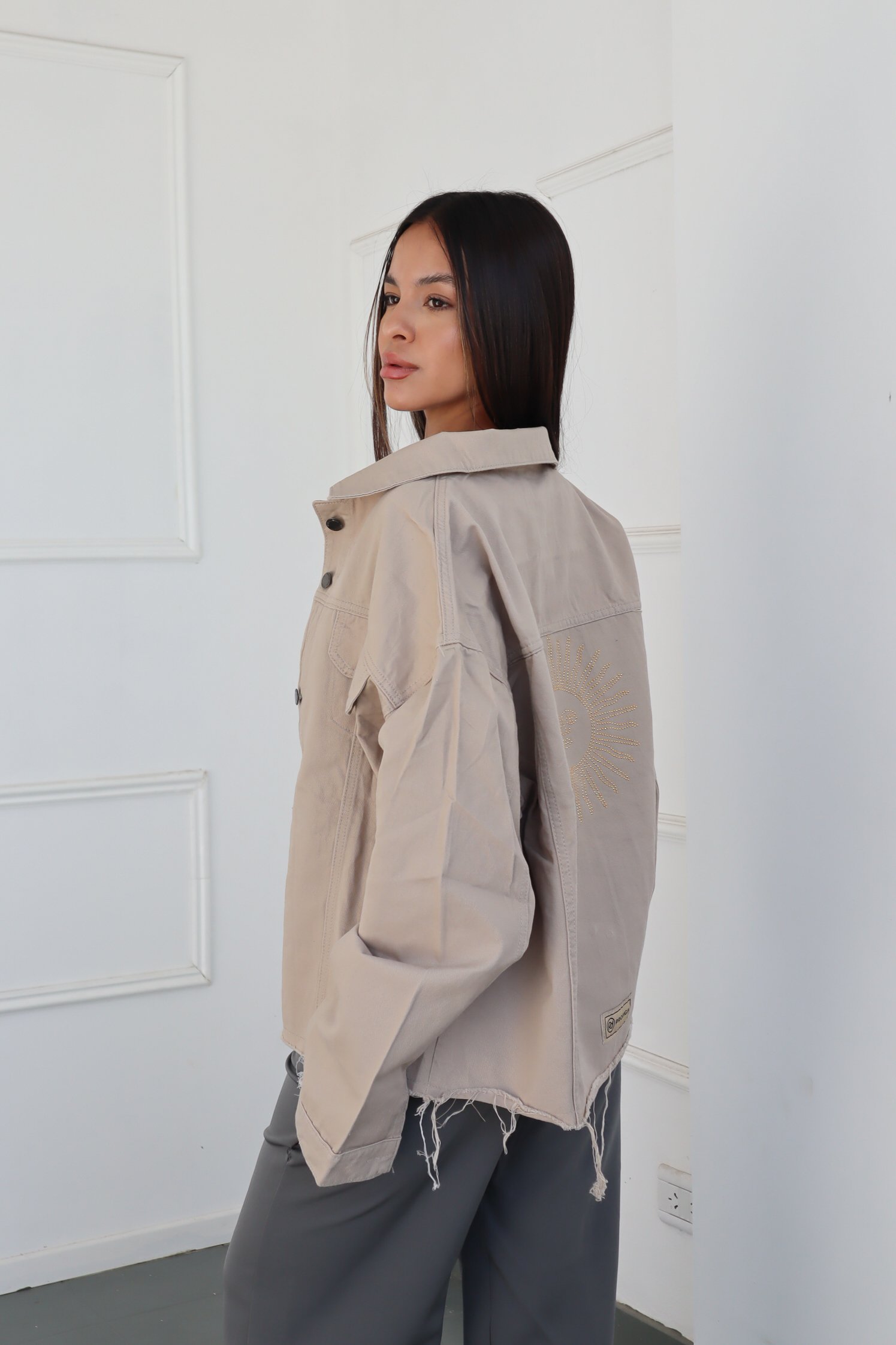 CAMPERA SOL DE MAYO BRILLOS