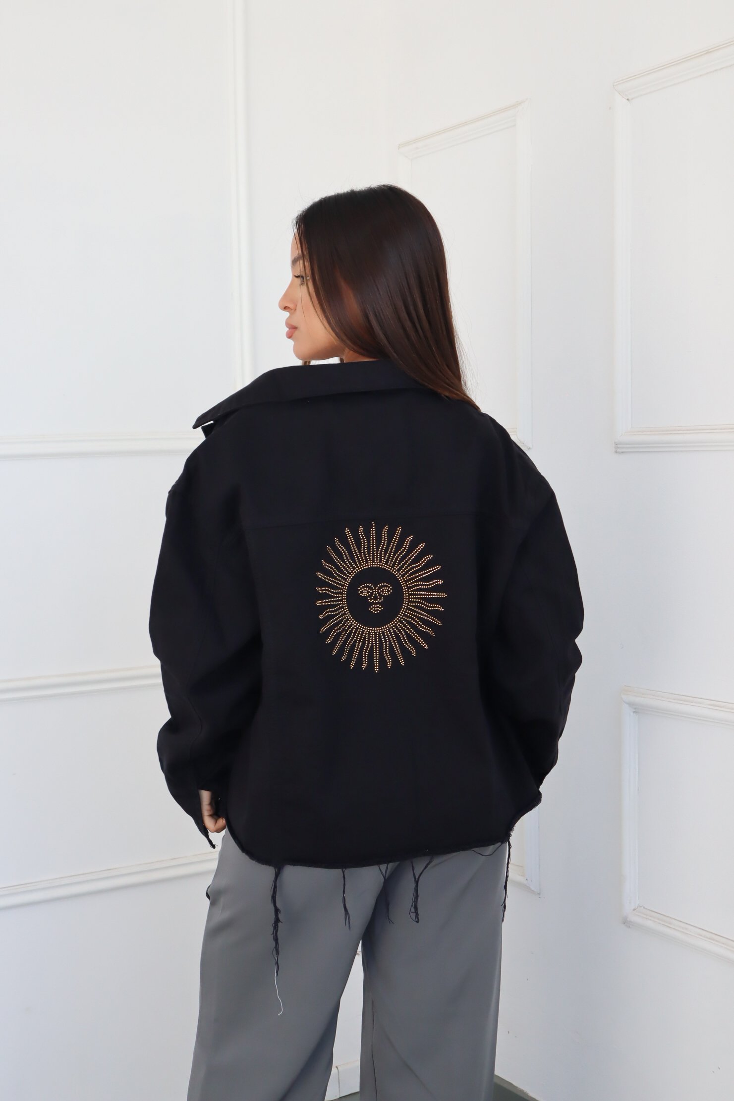 CAMPERA SOL DE MAYO BRILLOS