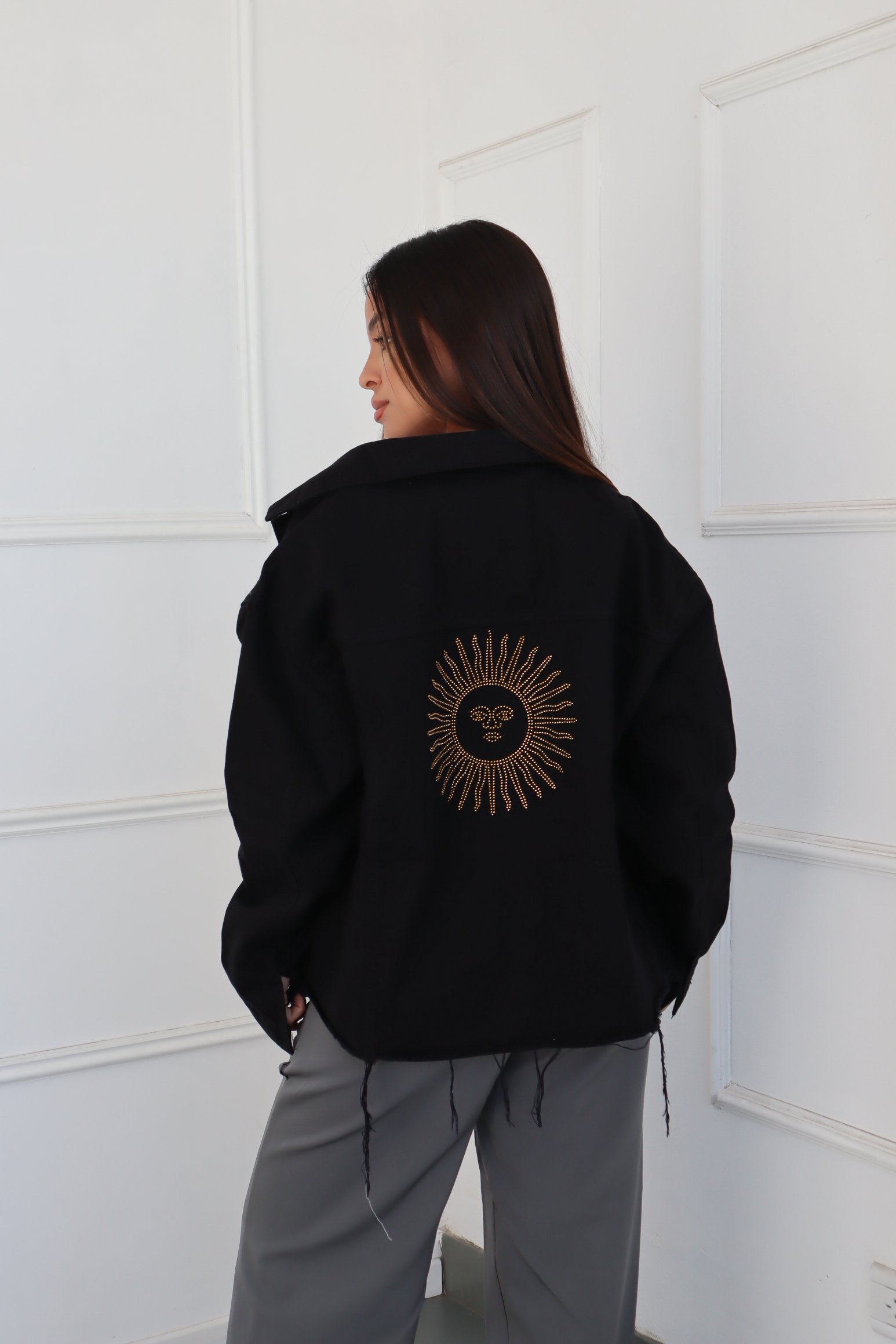 CAMPERA SOL DE MAYO BRILLOS