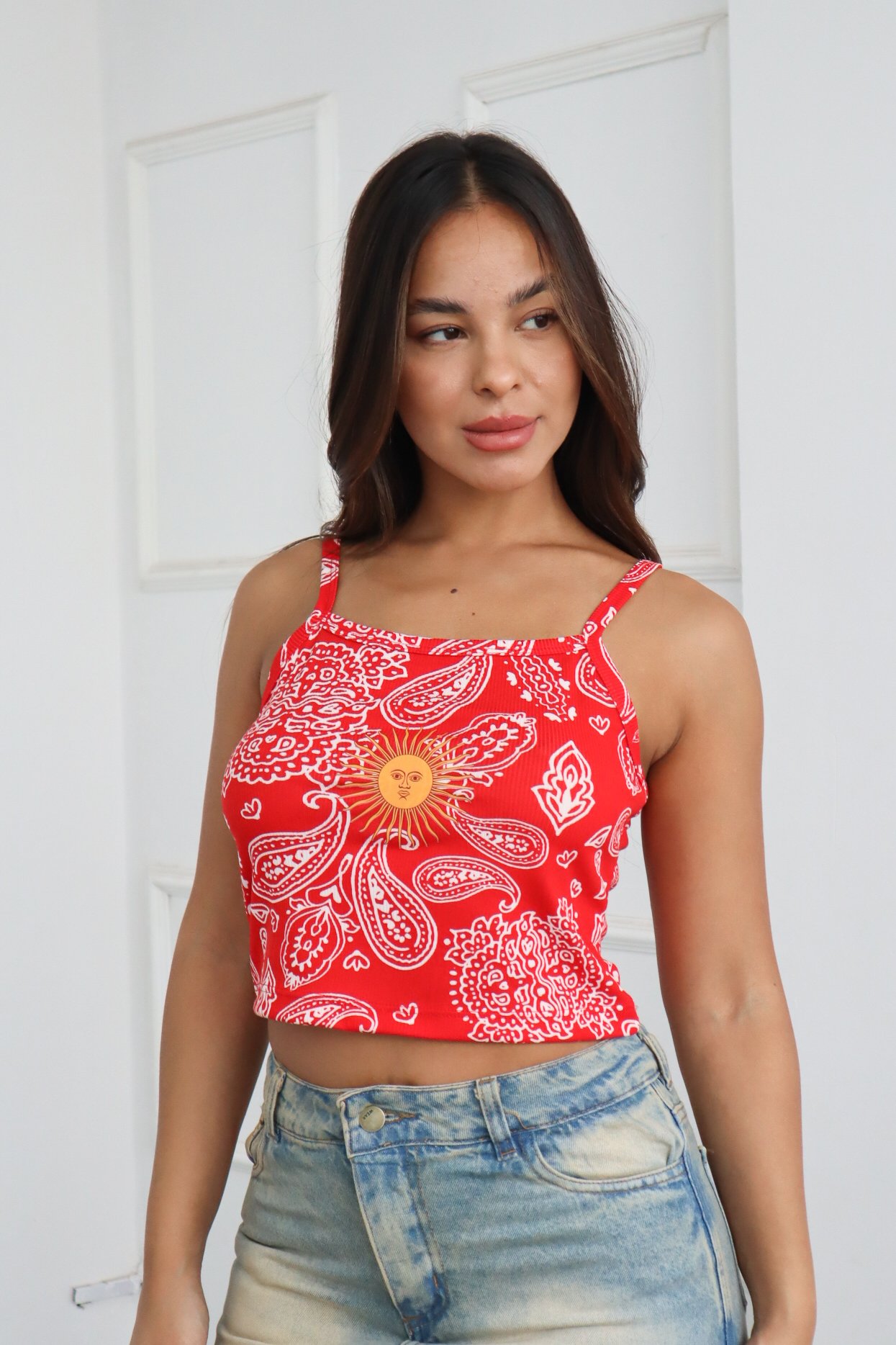 TOP SOL MUSCULOSA DE TIRAS