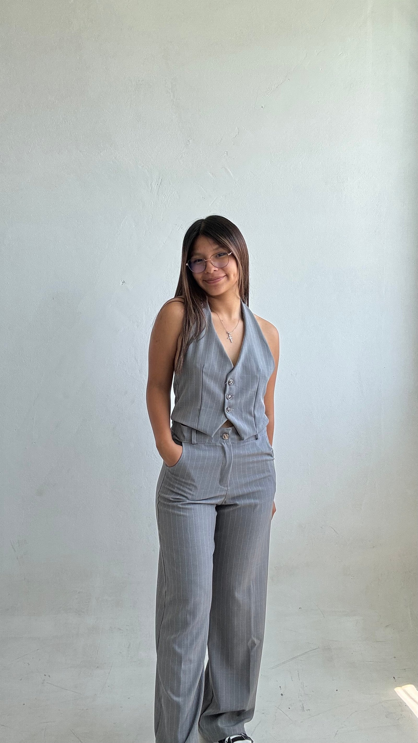 CONJUNTO SASTRERO RAYADO