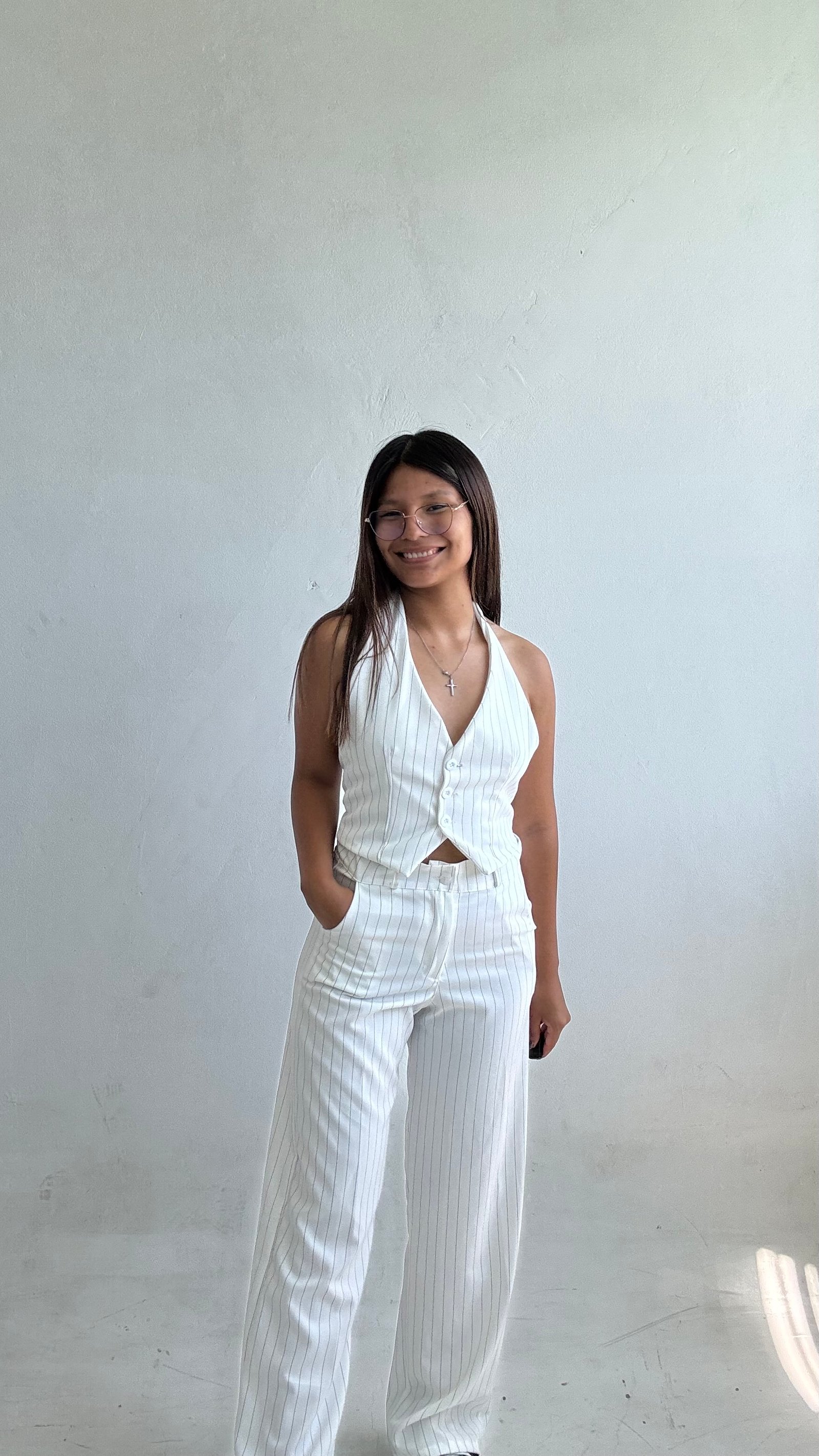 CONJUNTO SASTRERO RAYADO