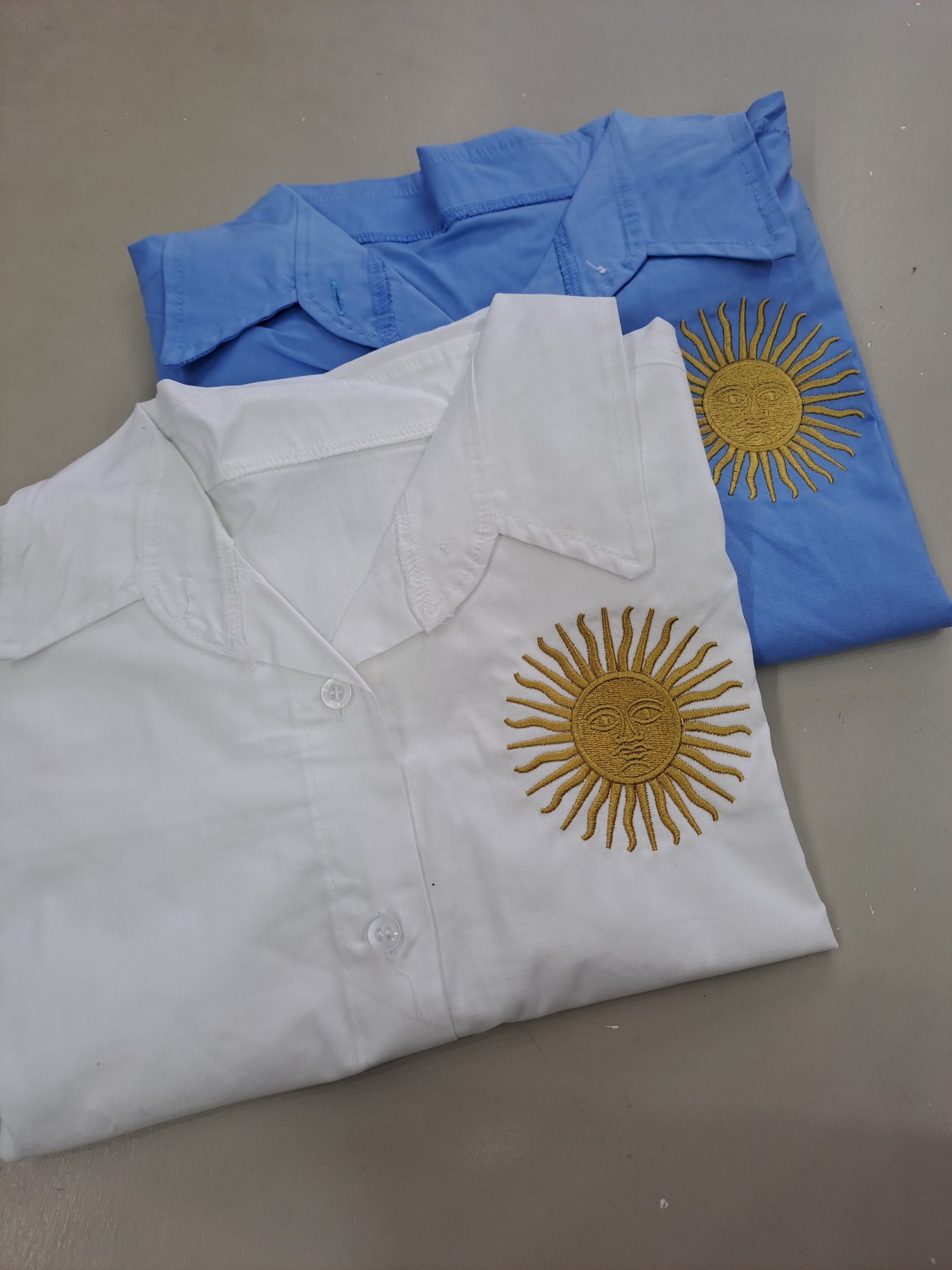 CAMISA CORTA SOL DE MAYO