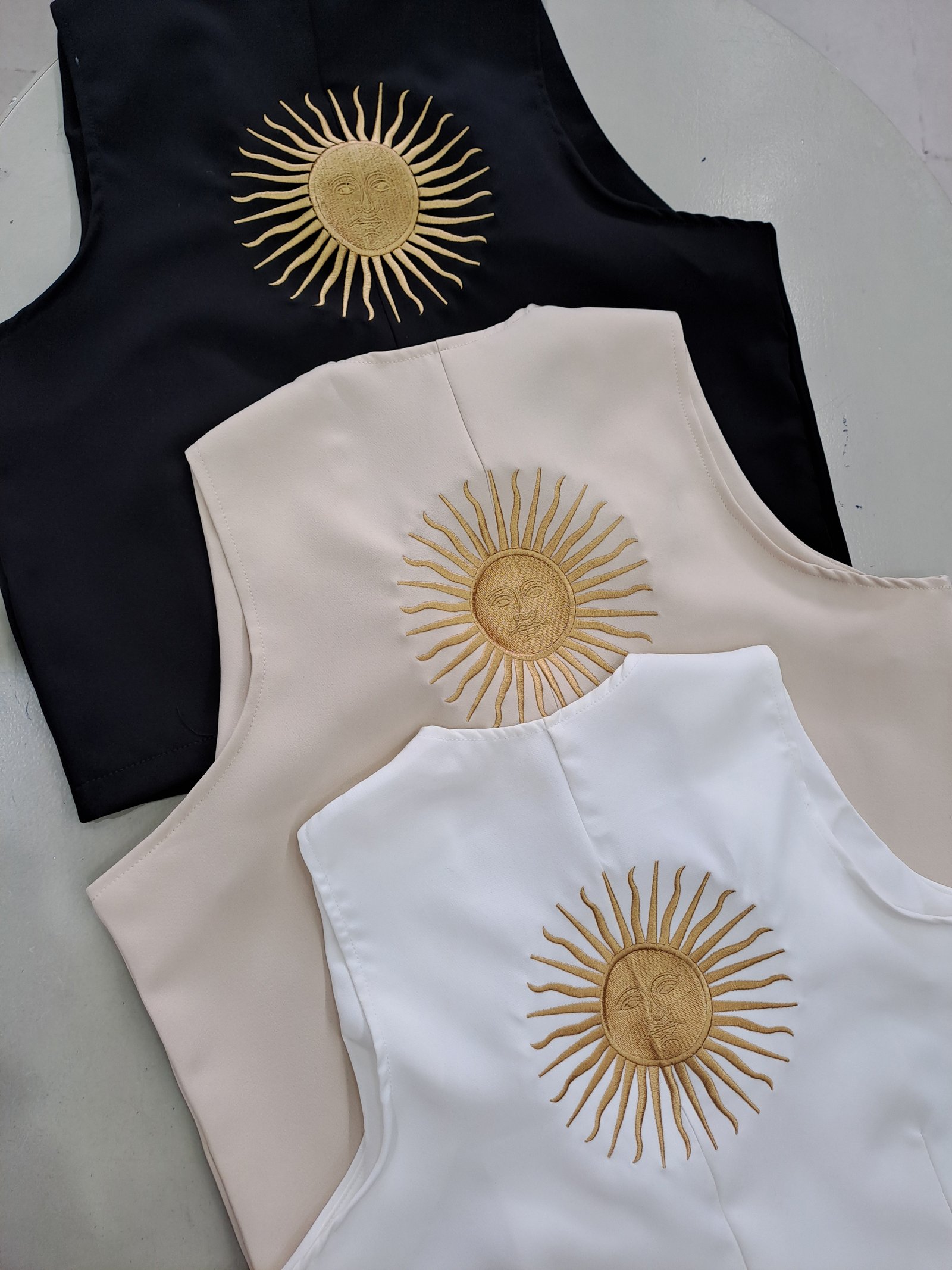 CHALECO SASTRERO SOL DE MAYO