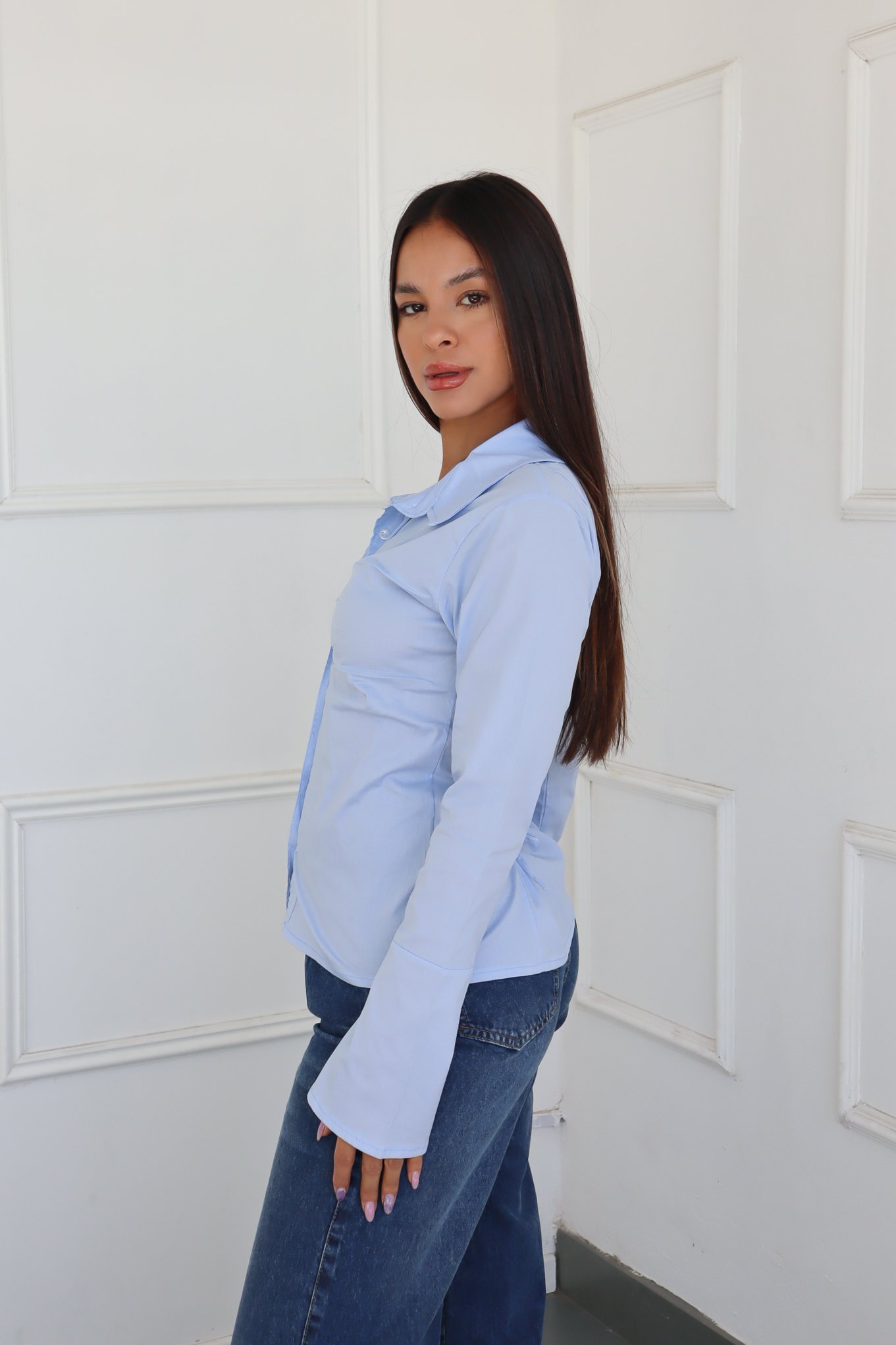 CAMISA CORSET ELASTIZADO