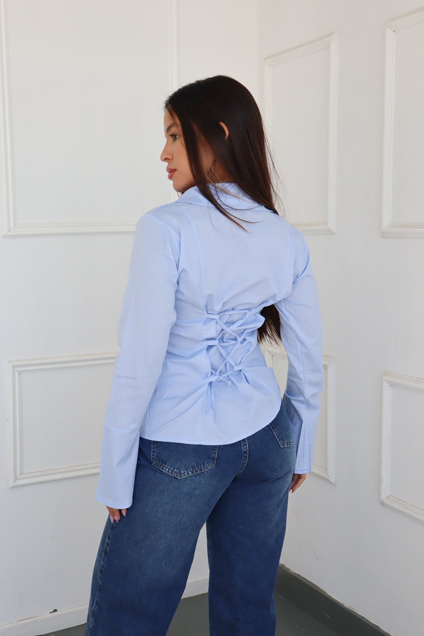 CAMISA CORSET ELASTIZADO