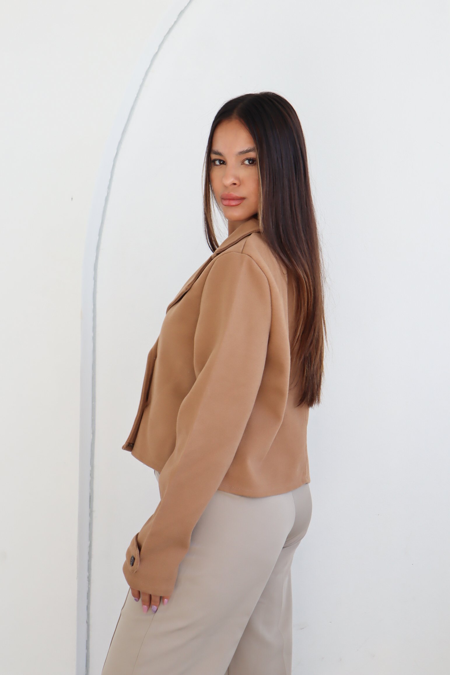 SACO TRENCH DE PAÑO