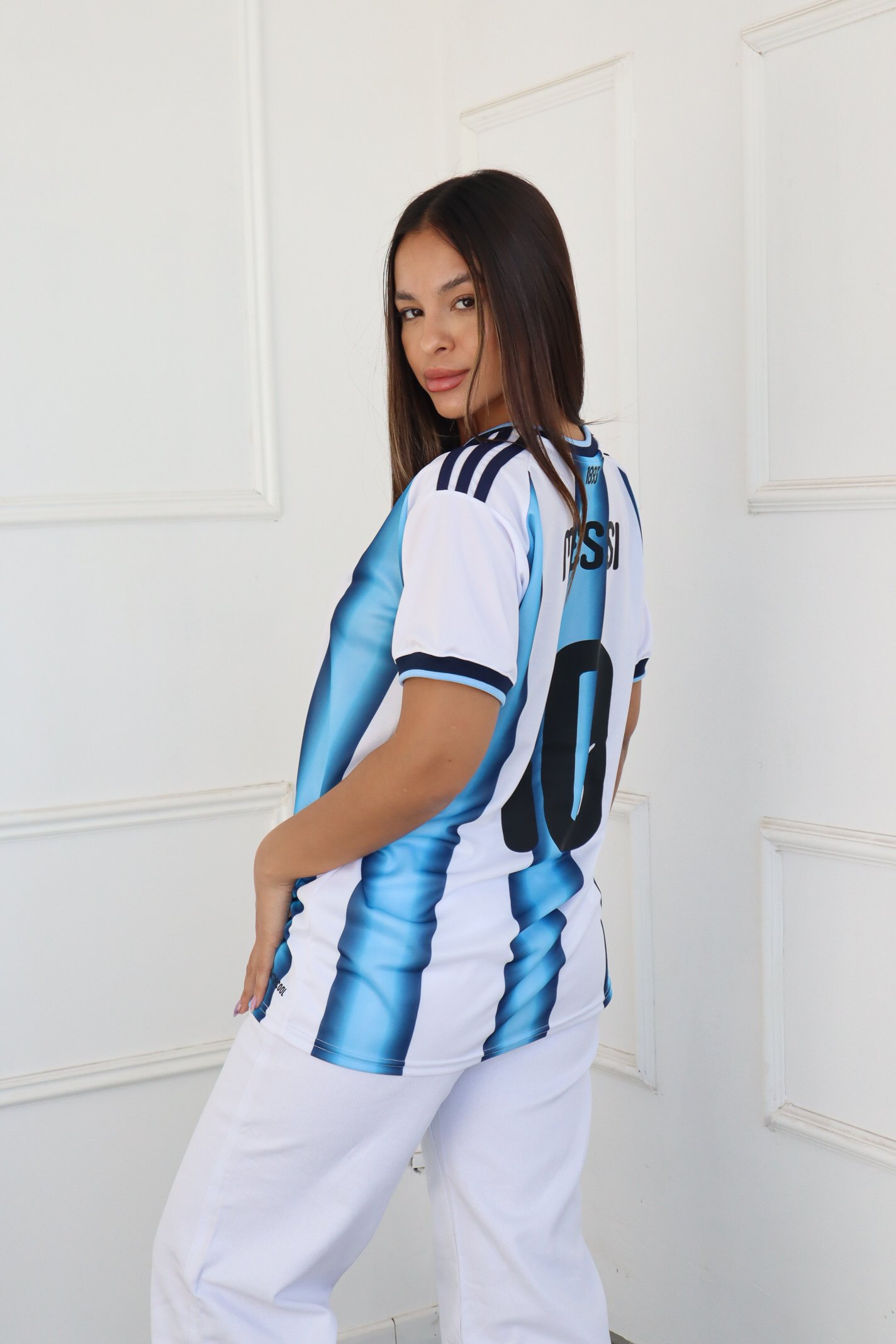 CAMISETA ARGENTINA IMPORTADO BORDADO
