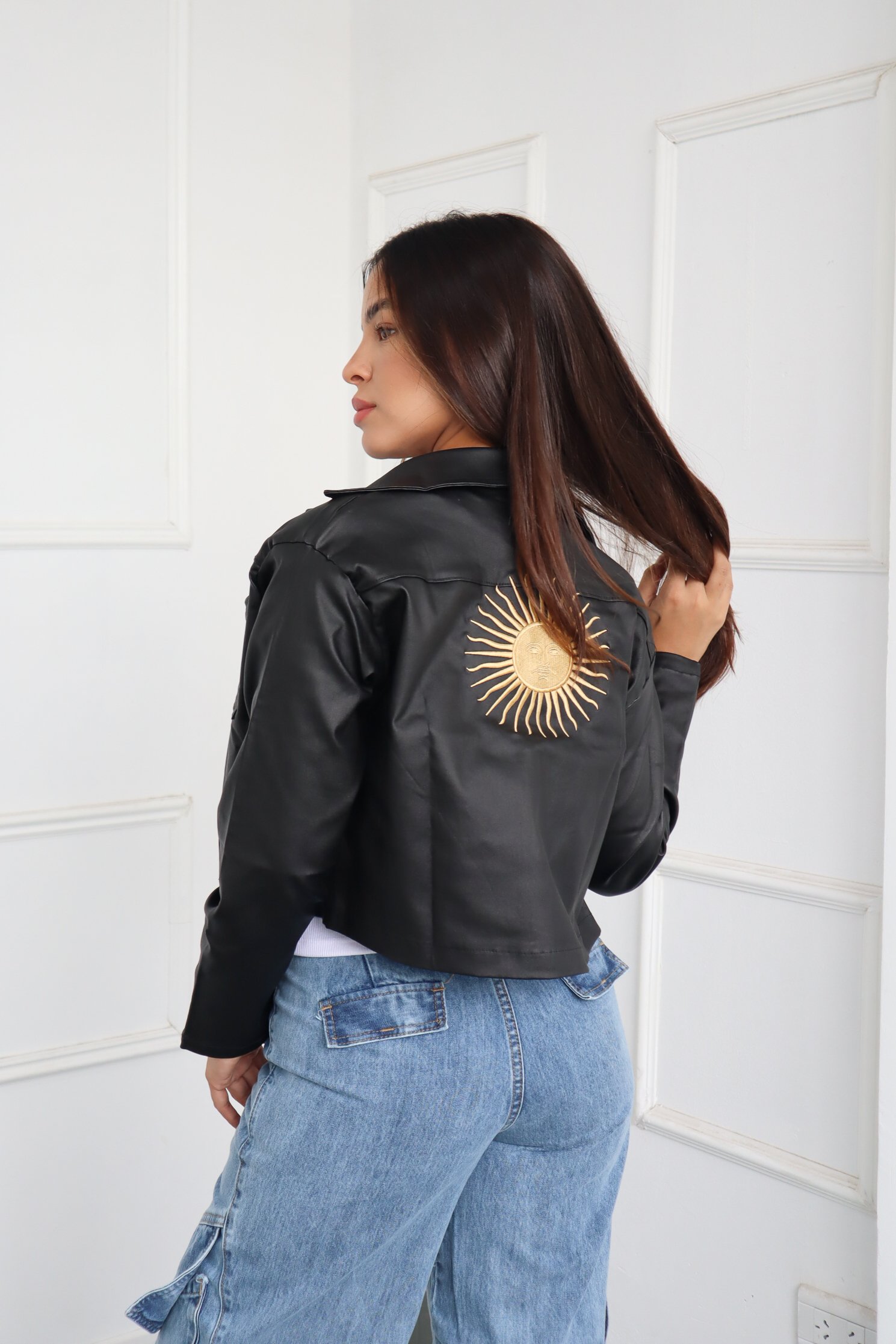 CAMPERA ENGOMADA SOL DE MAYO