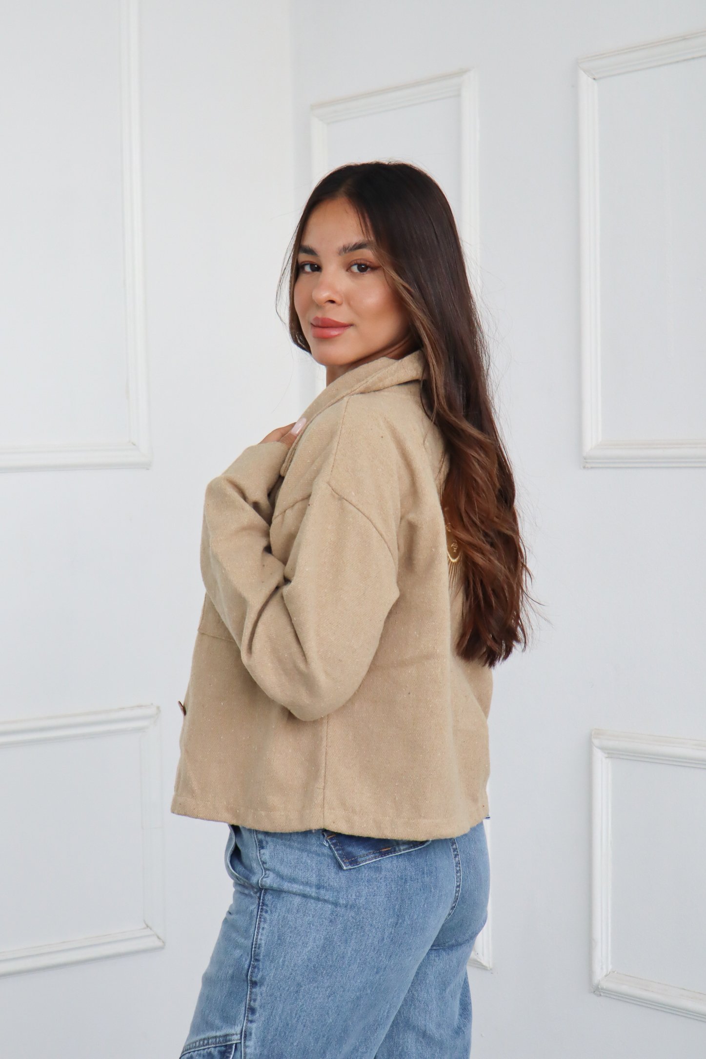 CAMPERA CORTA LISA SOL DE MAYO