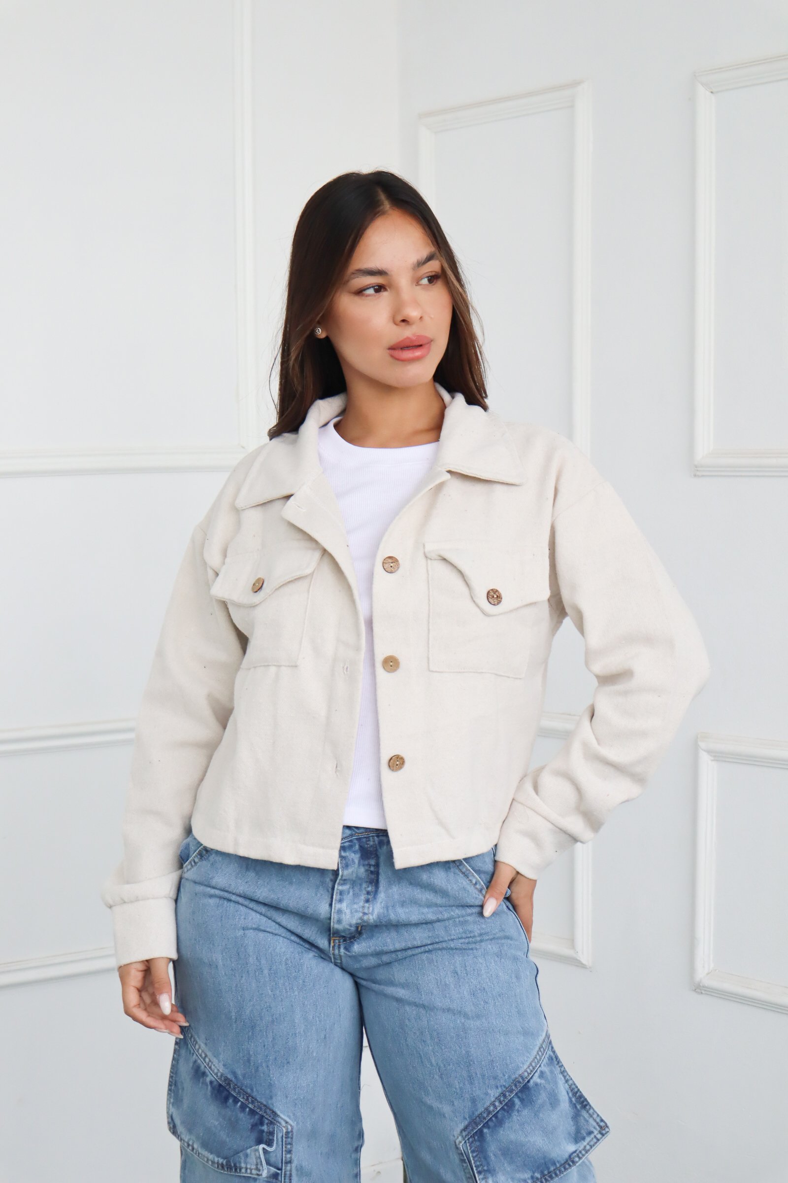 CAMPERA CORTA LISA SOL DE MAYO