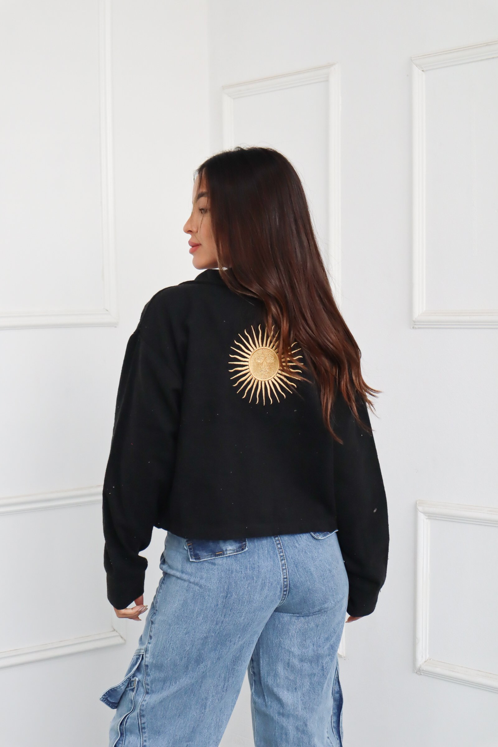 CAMPERA CORTA LISA SOL DE MAYO