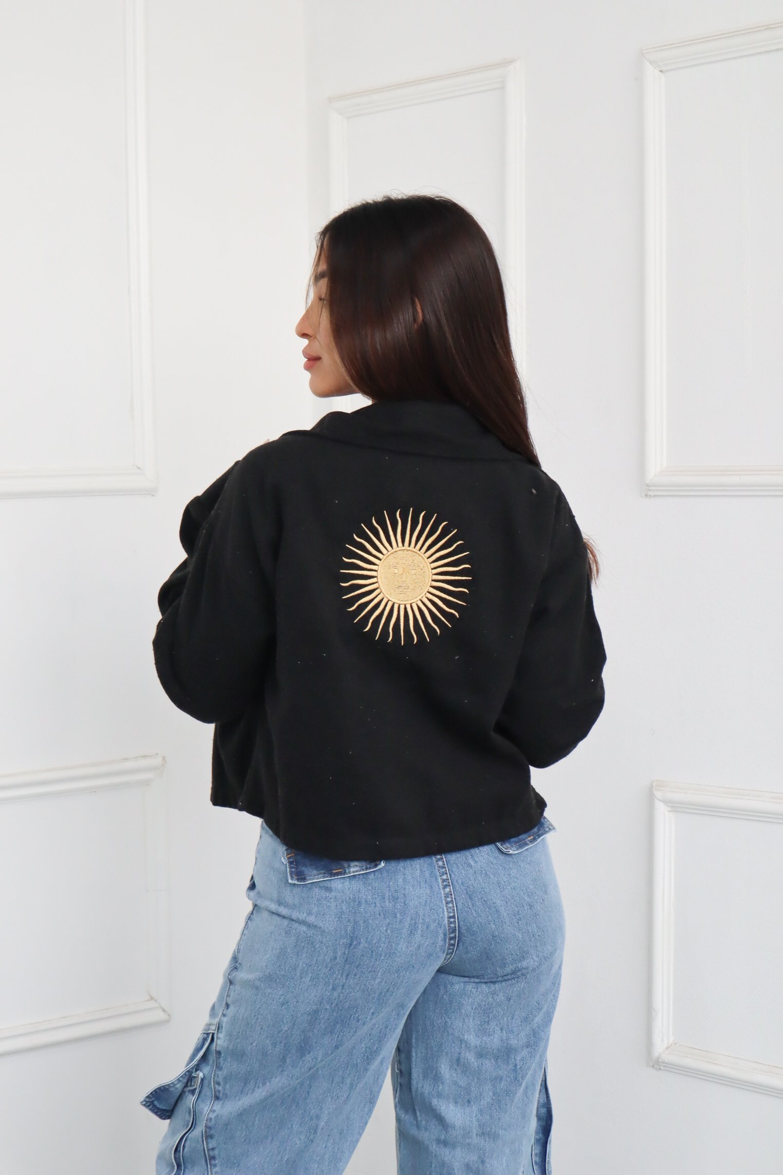 CAMPERA CORTA LISA SOL DE MAYO