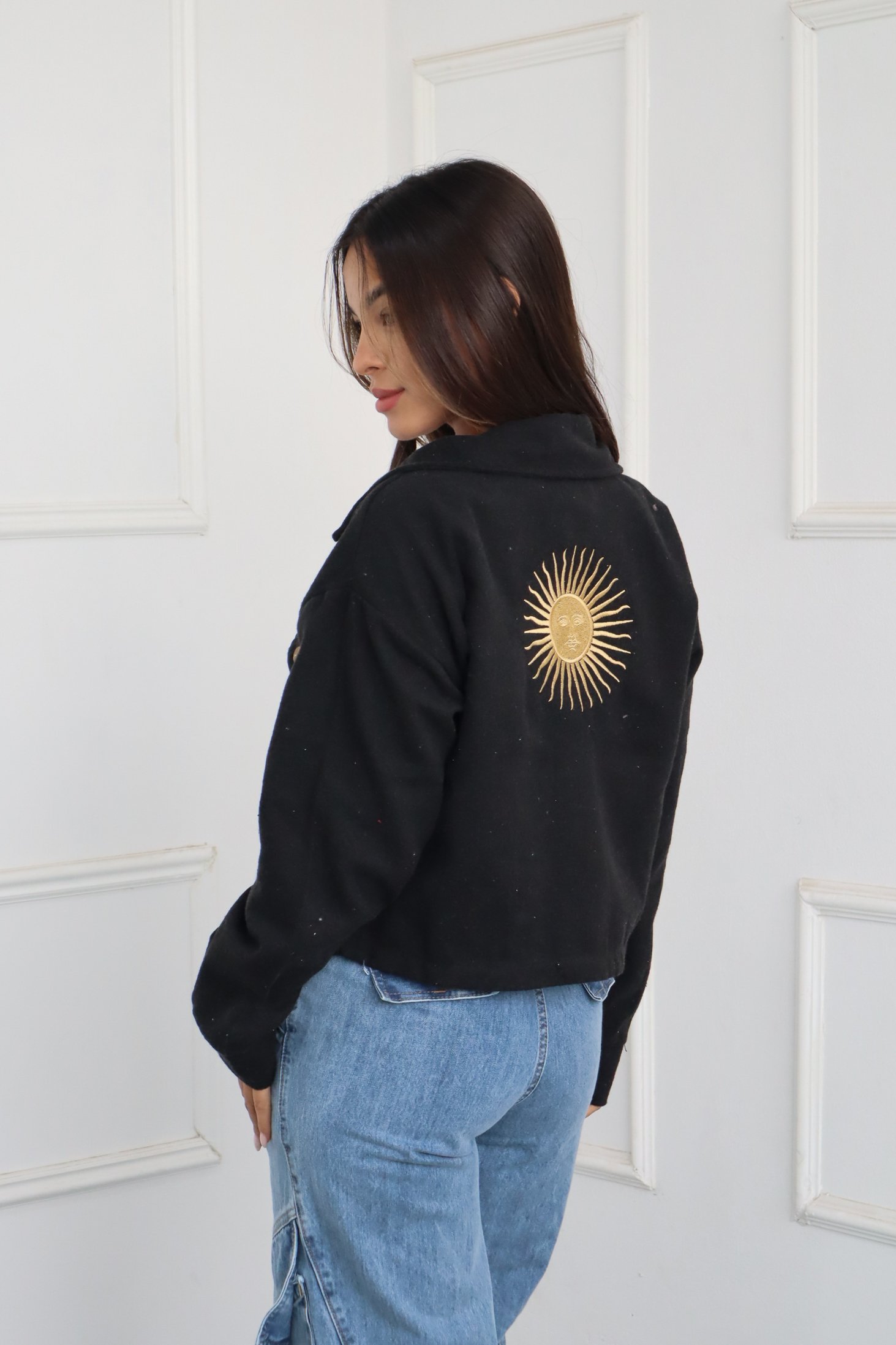 CAMPERA CORTA LISA SOL DE MAYO