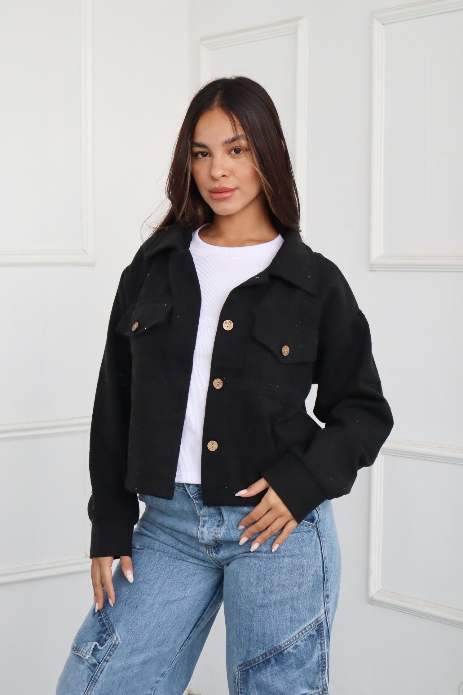 CAMPERA CORTA LISA SOL DE MAYO