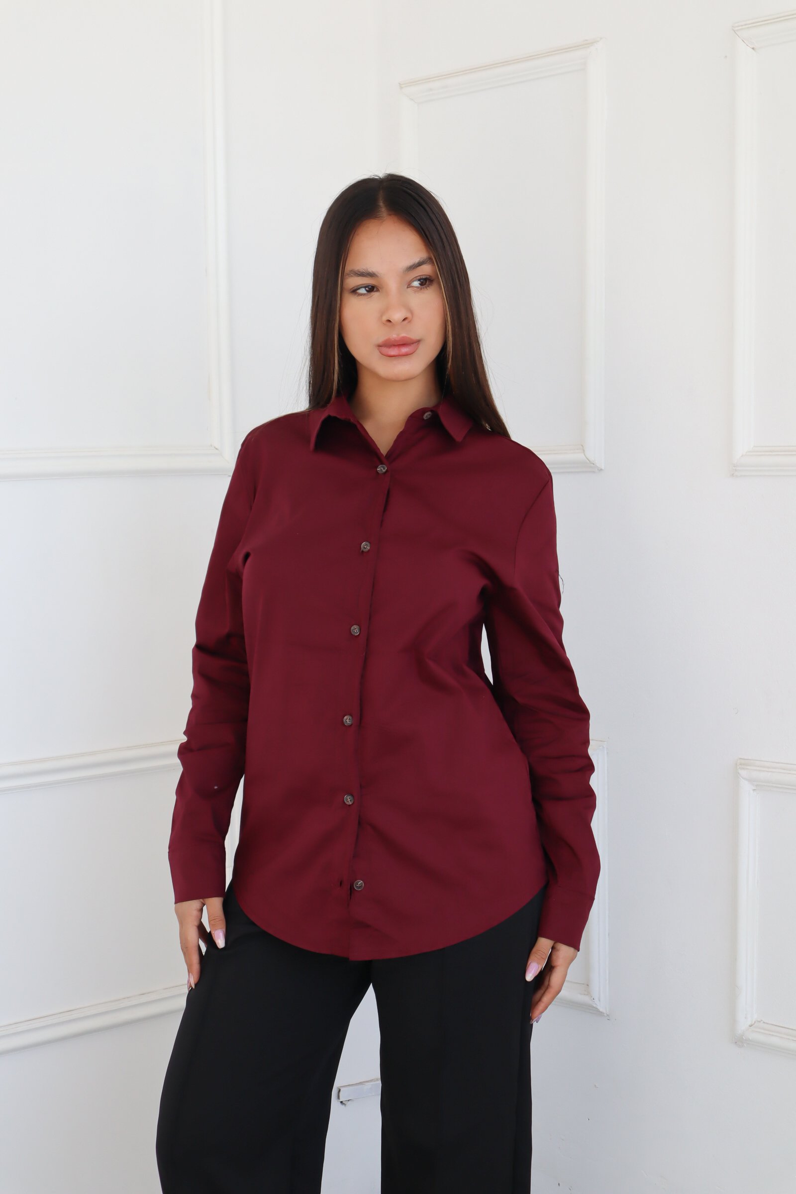 CAMISA ELASTIZADA CLASICA