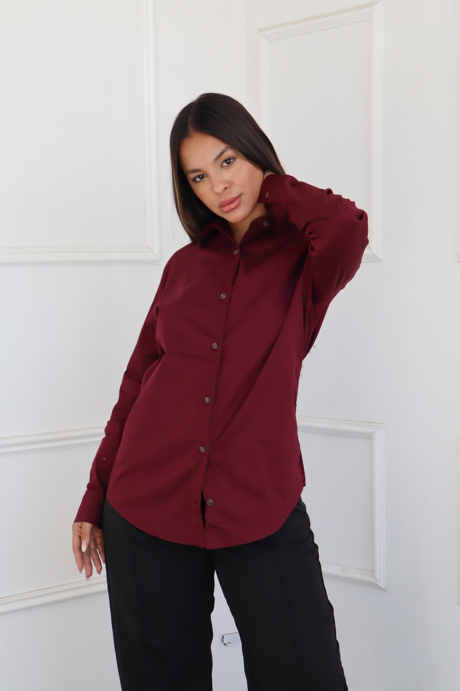 CAMISA ELASTIZADA CLASICA