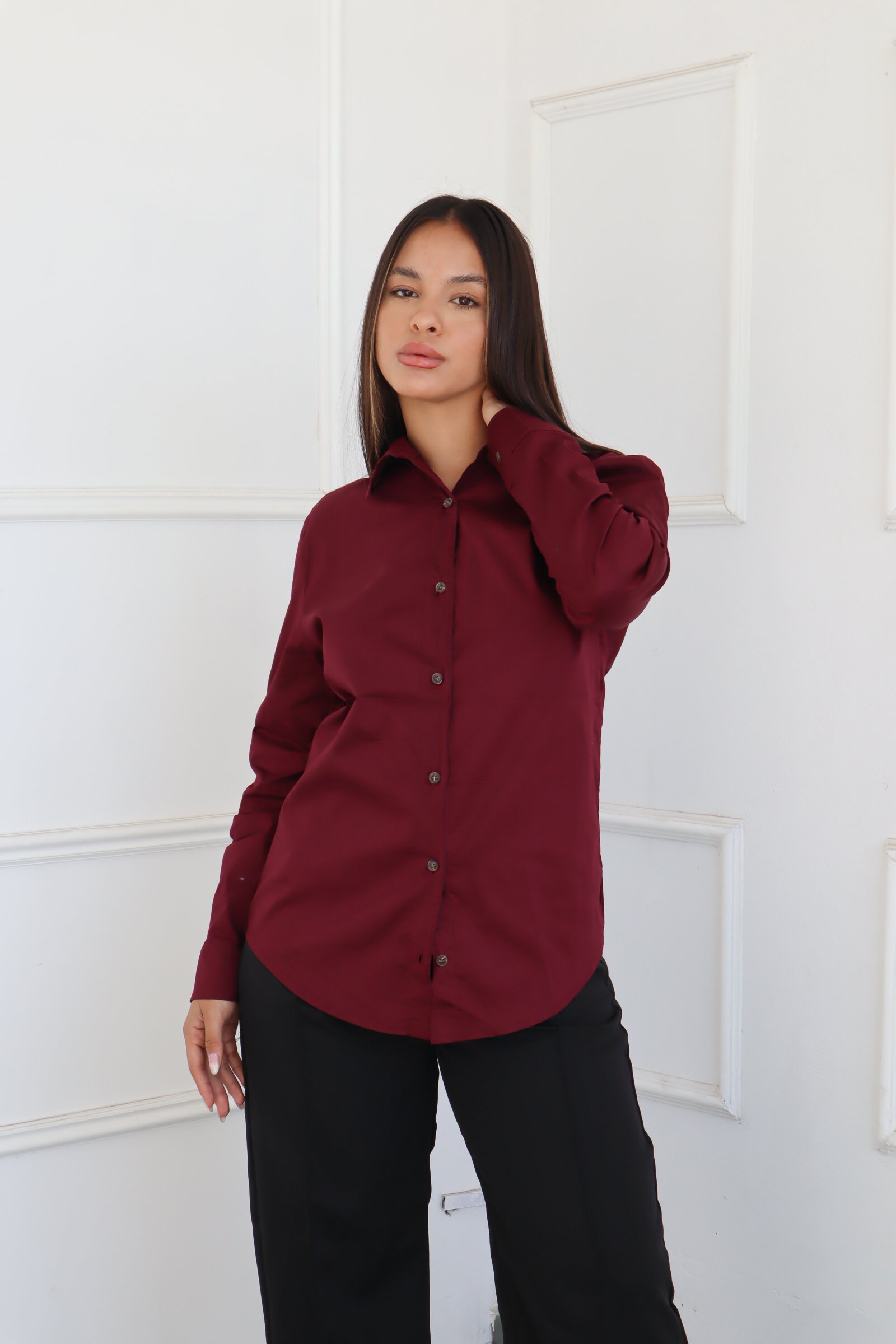 CAMISA ELASTIZADA CLASICA