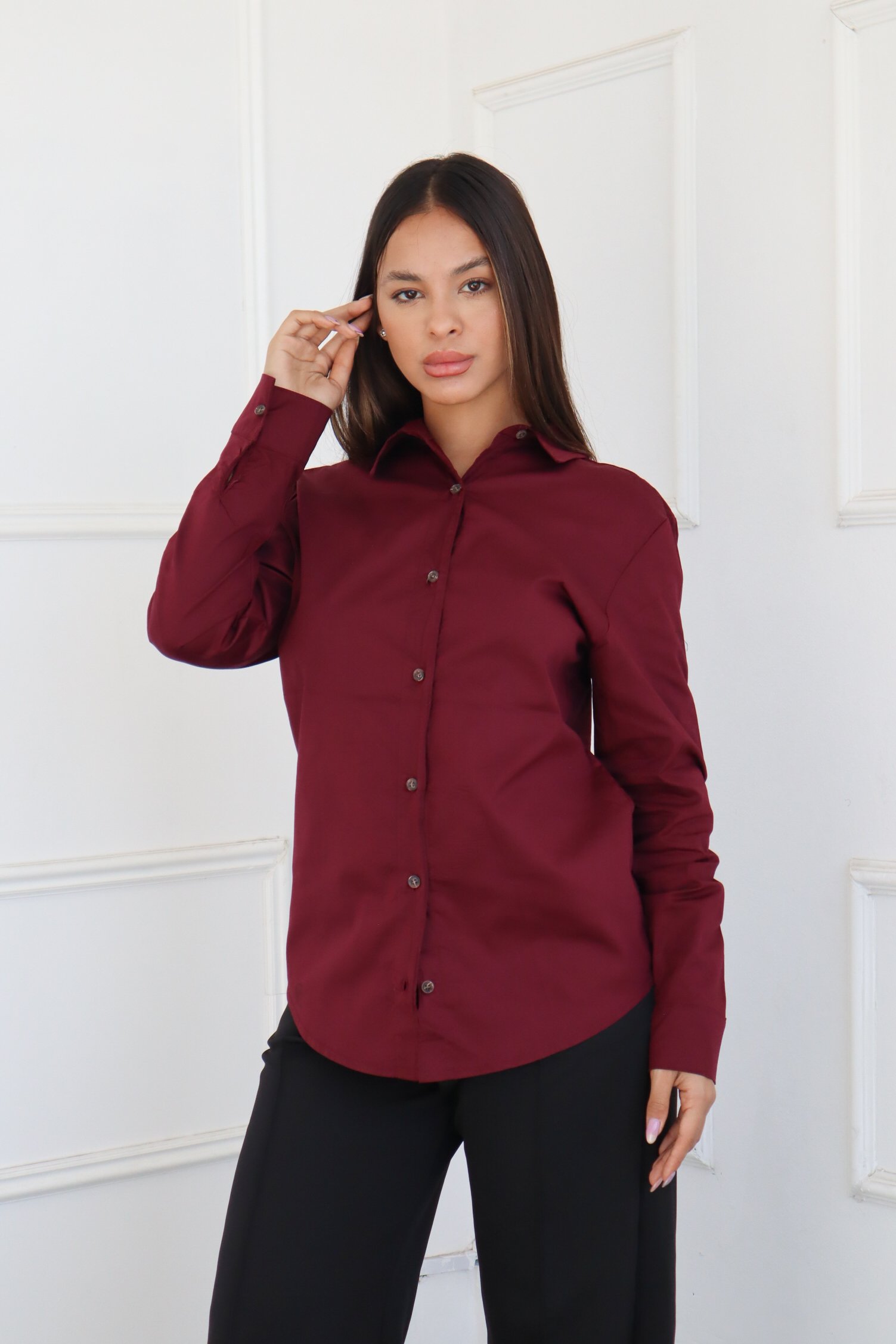 CAMISA ELASTIZADA CLASICA