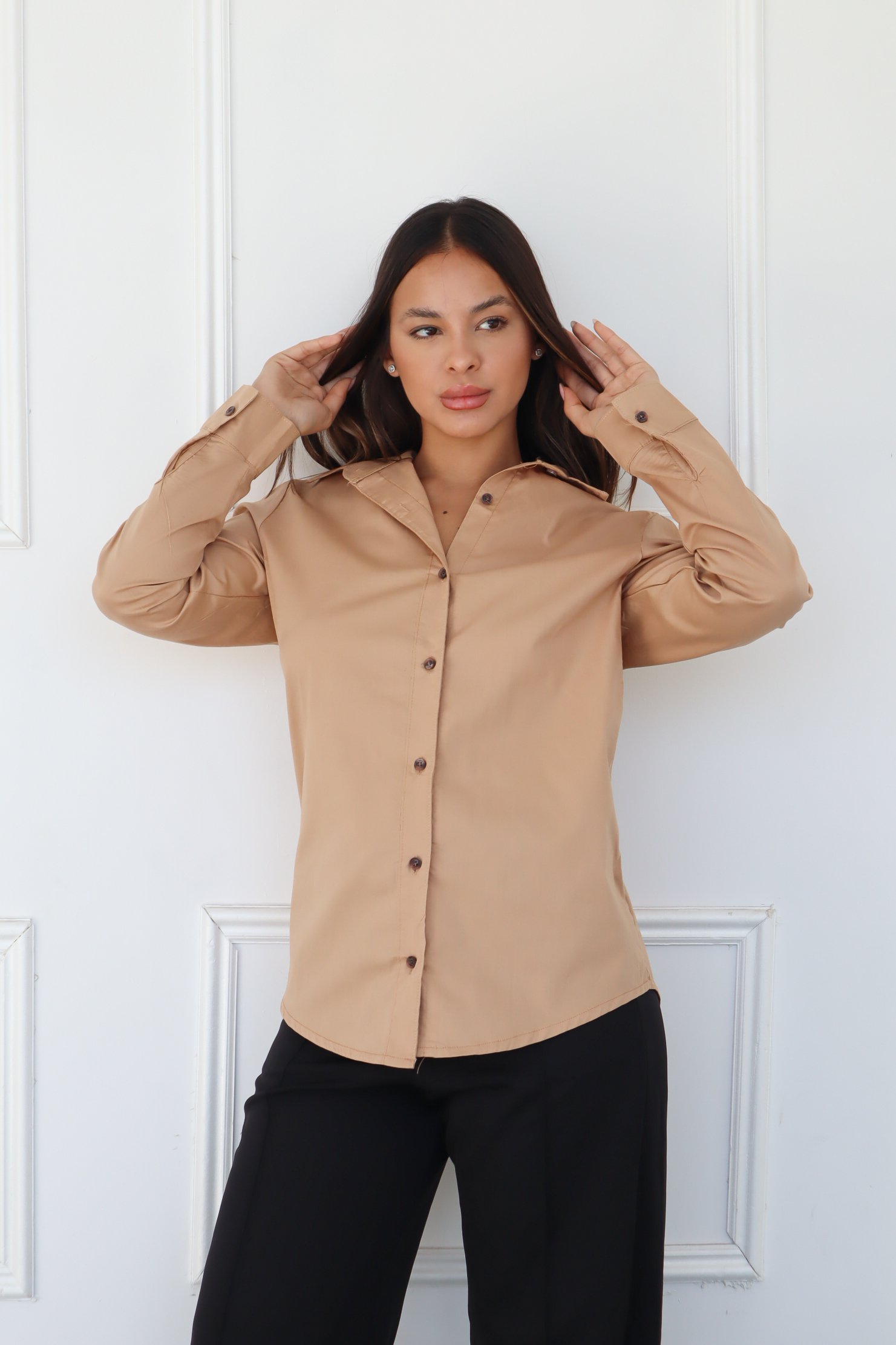 CAMISA ELASTIZADA CLASICA