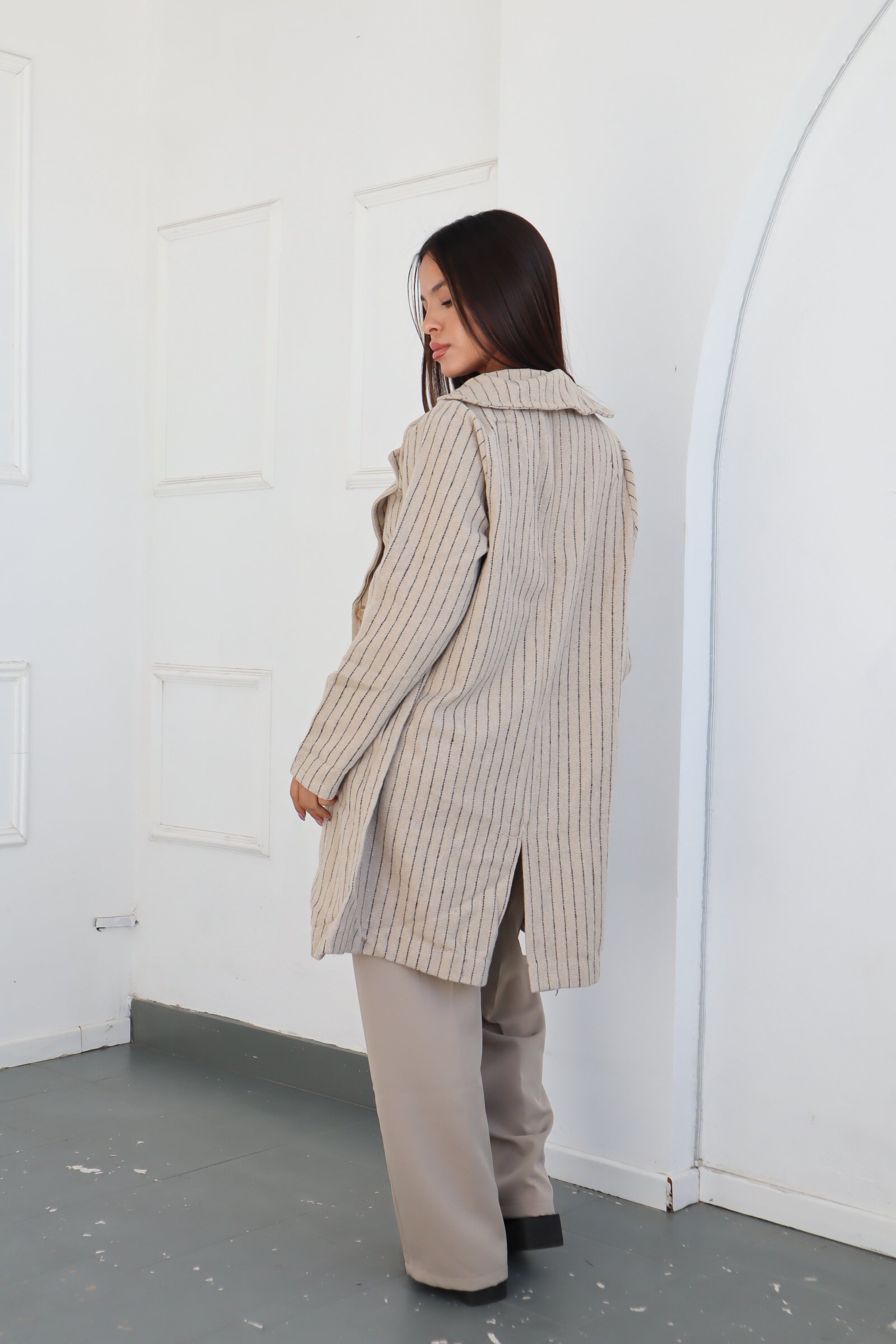 SACO DE PAÑO RAYADO