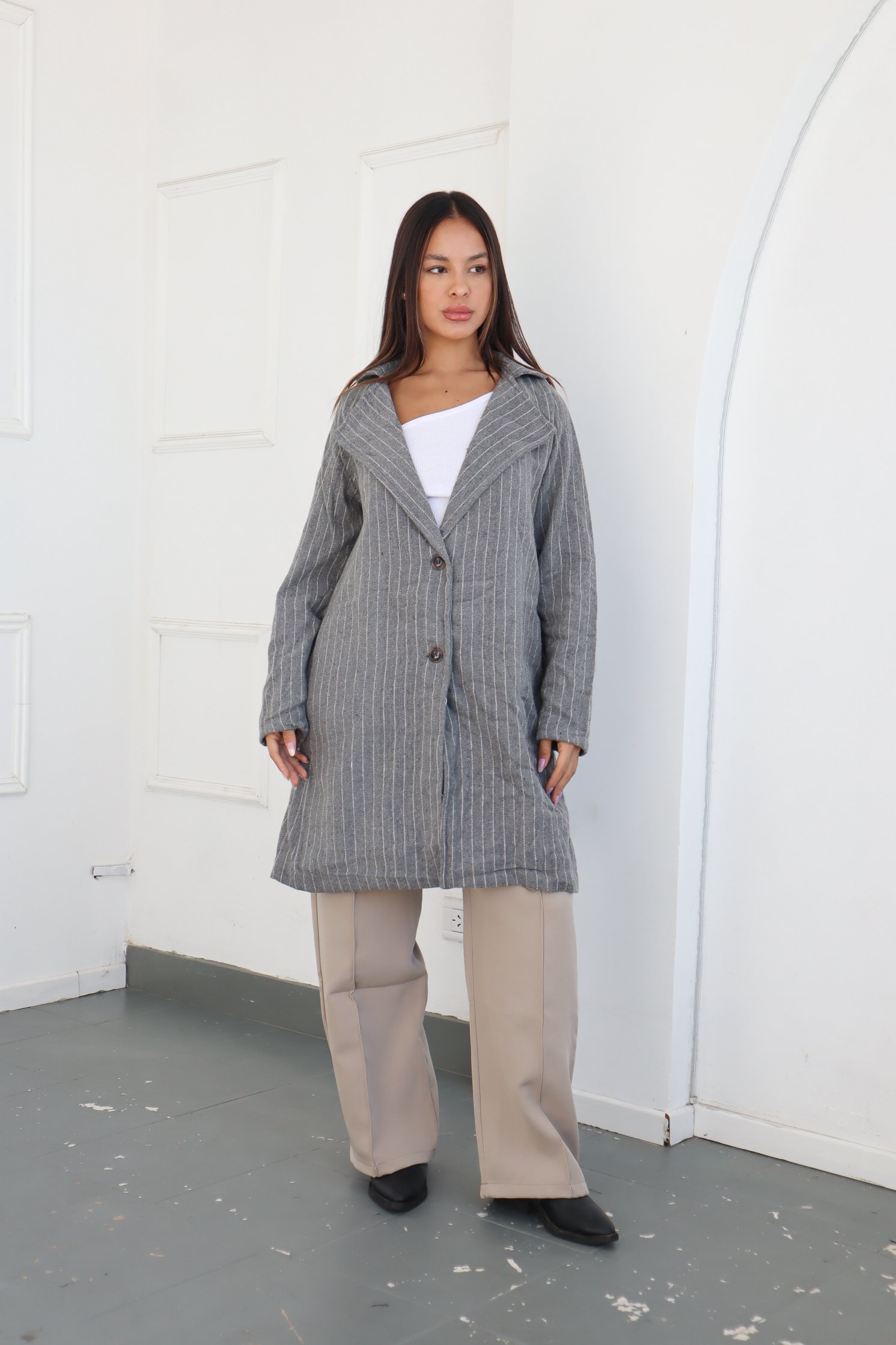 SACO DE PAÑO RAYADO