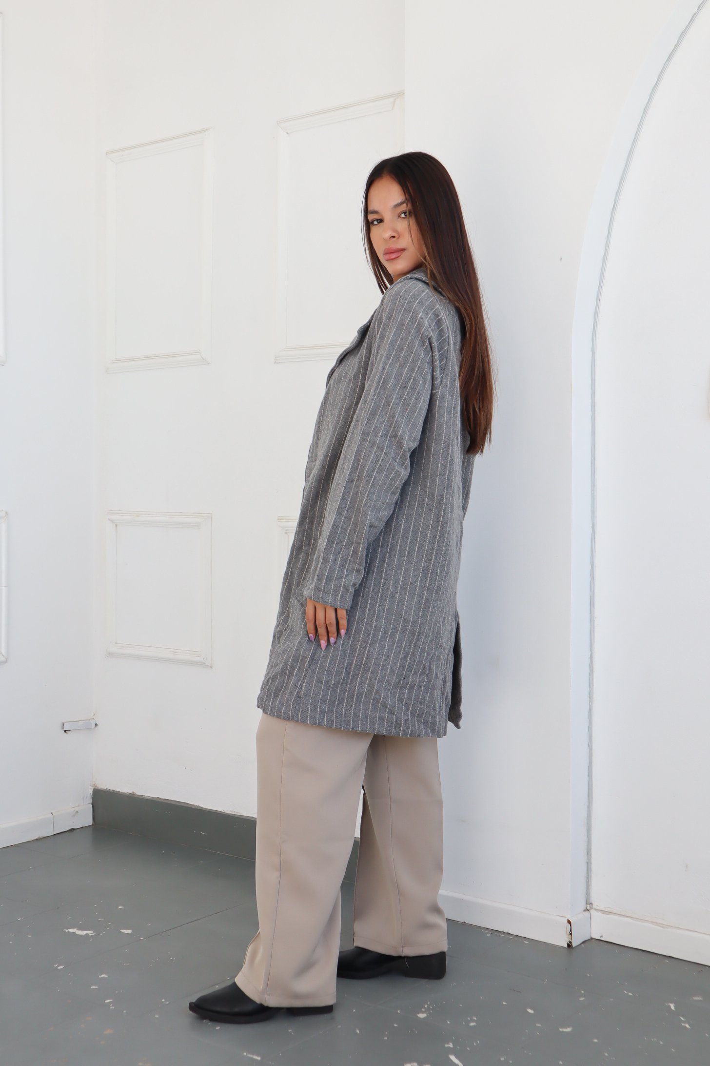 SACO DE PAÑO RAYADO