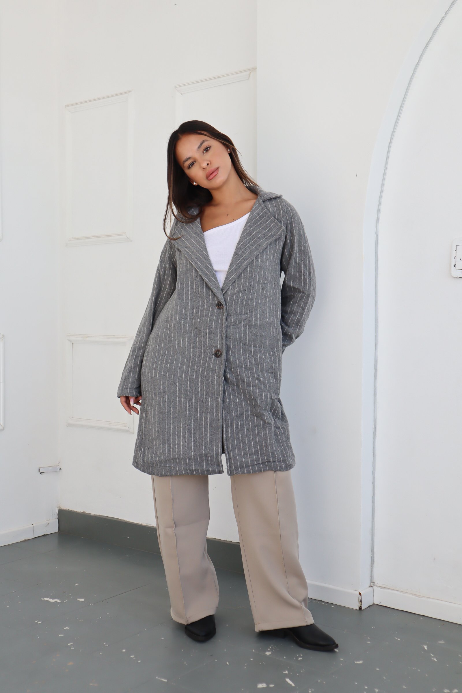 SACO DE PAÑO RAYADO