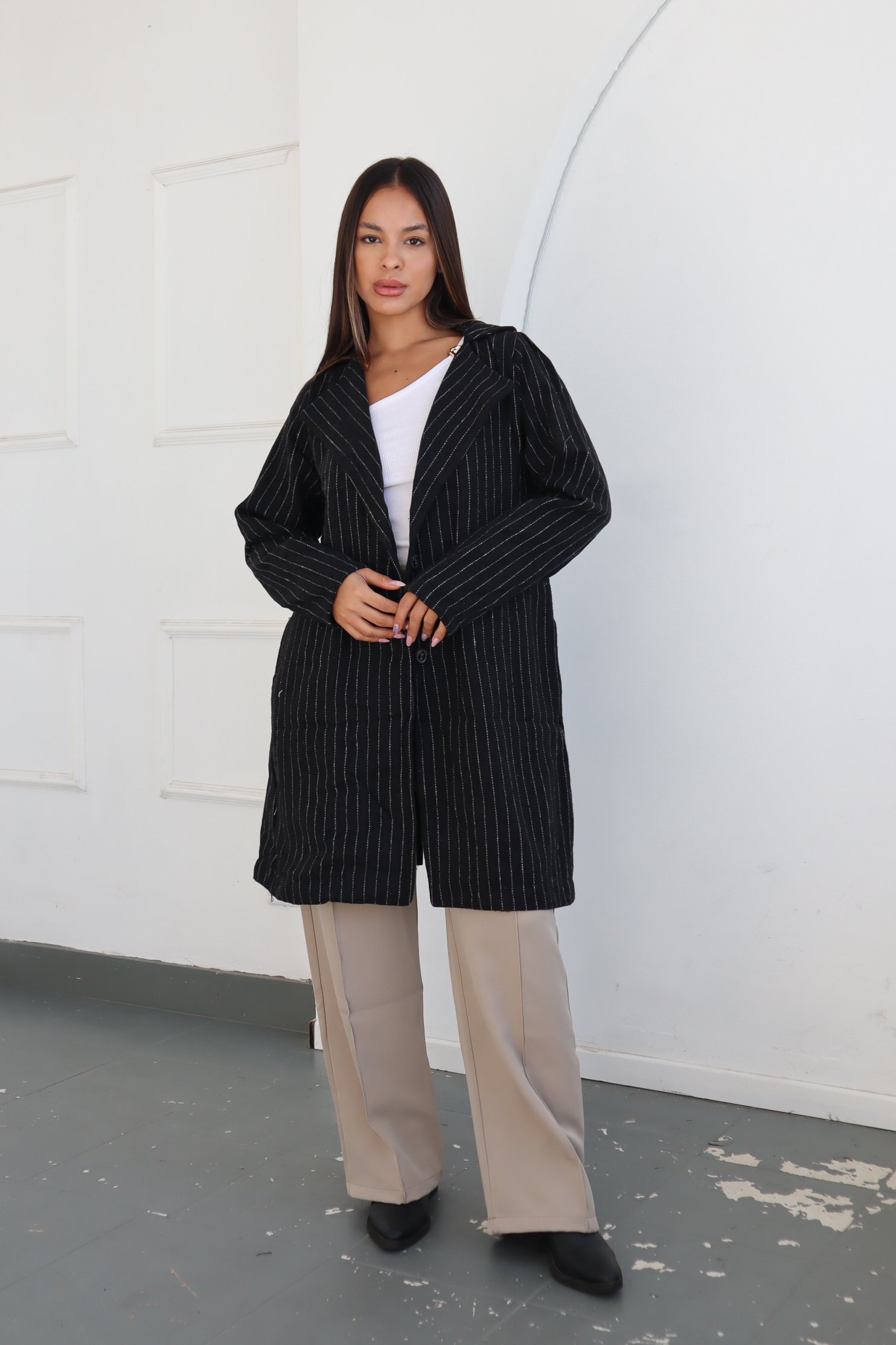 SACO DE PAÑO RAYADO