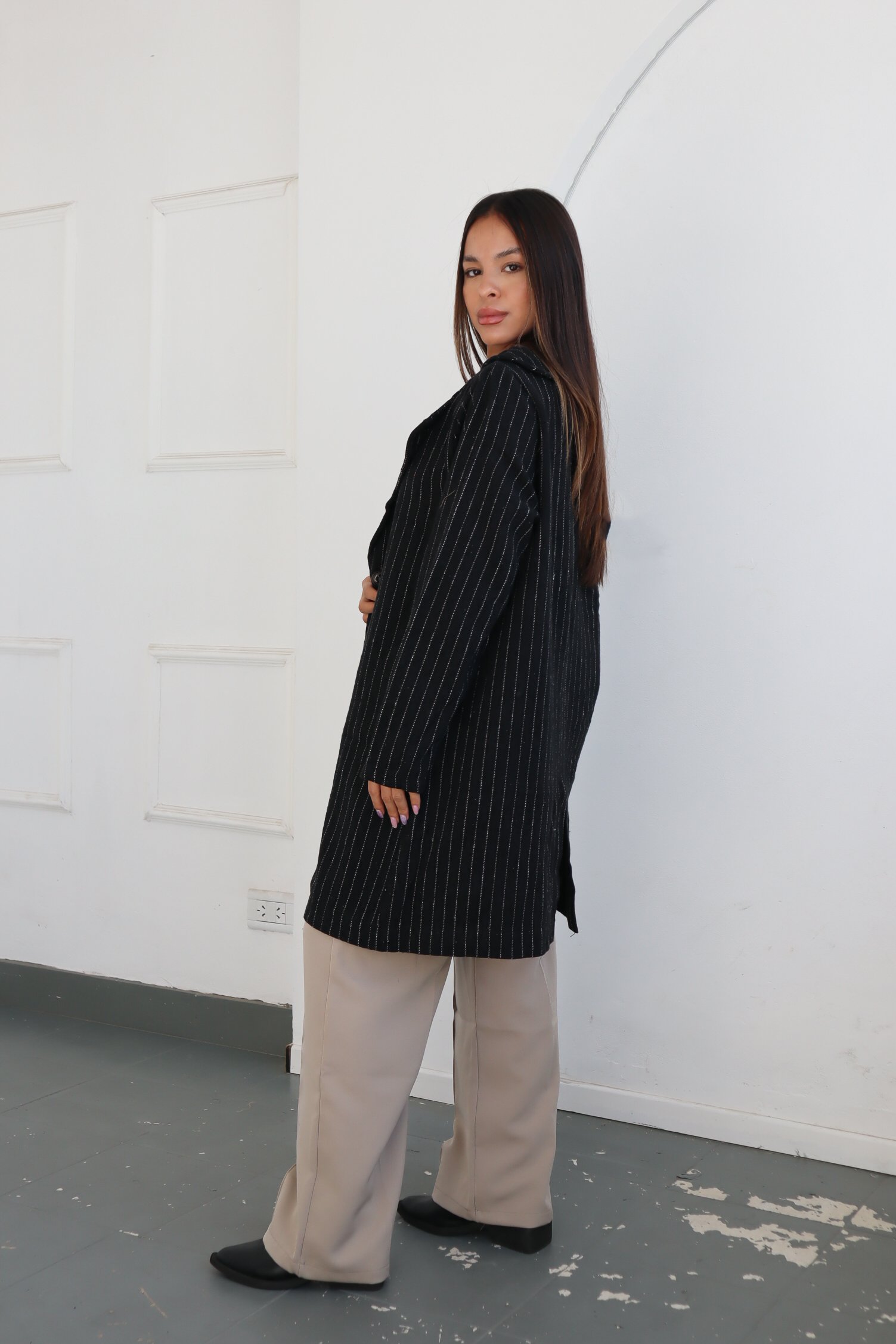 SACO DE PAÑO RAYADO