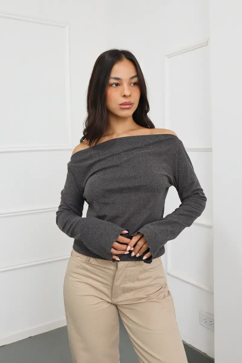 CAMISETA DARLON MANGA OXFORD