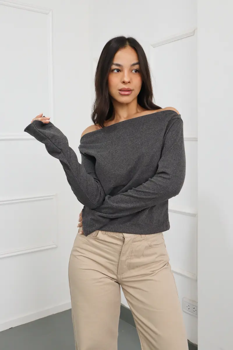 CAMISETA DARLON MANGA OXFORD