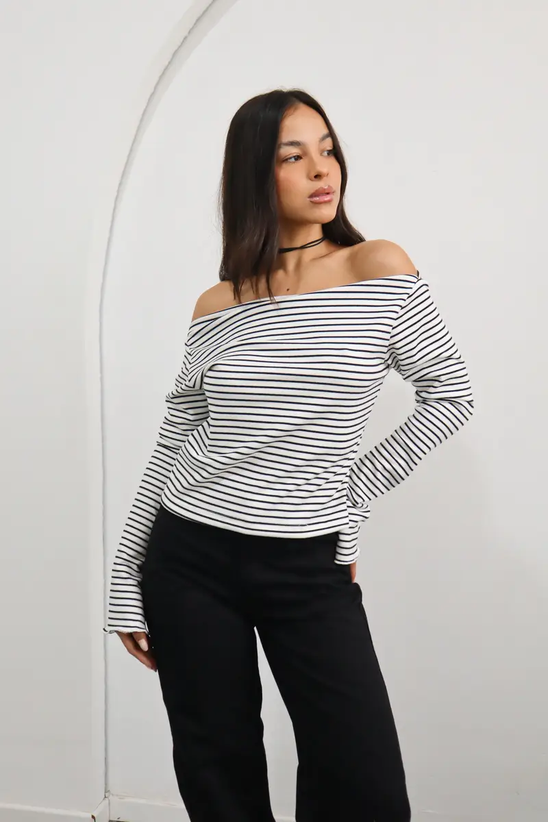 CAMISETA DARLON MANGA OXFORD