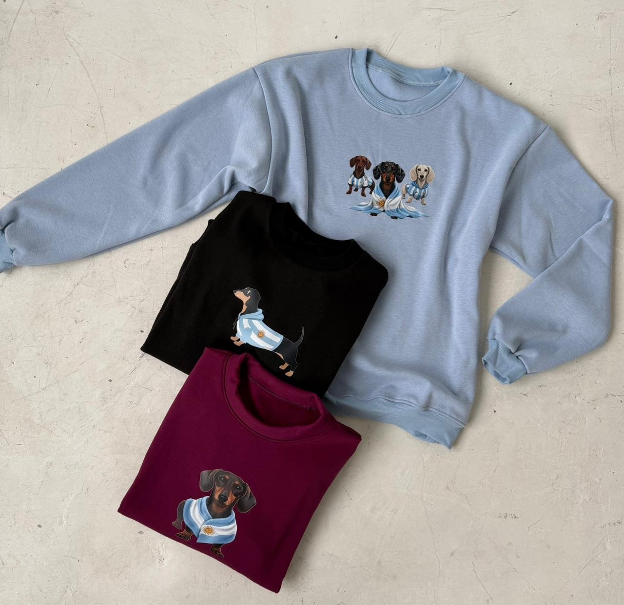 BUZO DE FRIZA ESTAMPADOS perritos o gatitos argentina