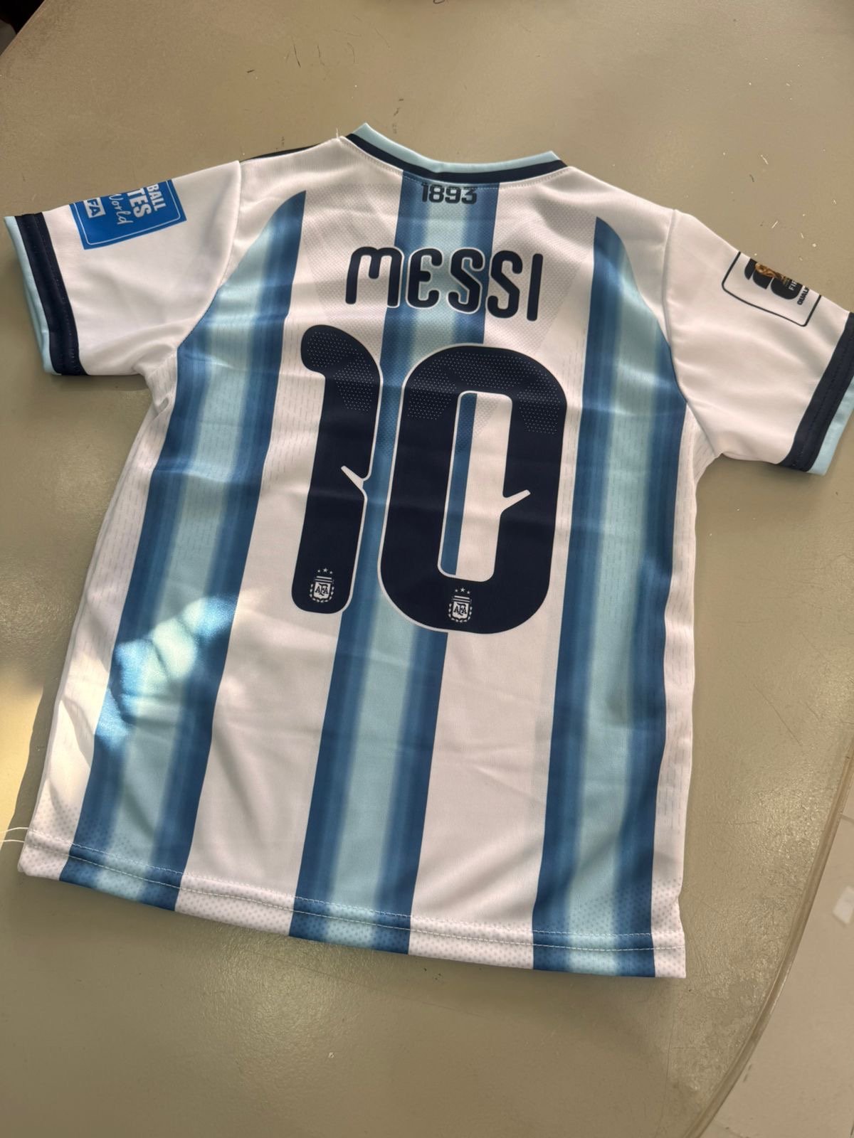 0114d79d-abb4-4999-a04c-7dc389ec356e CAMISETA NIÑOS ARGENTINA