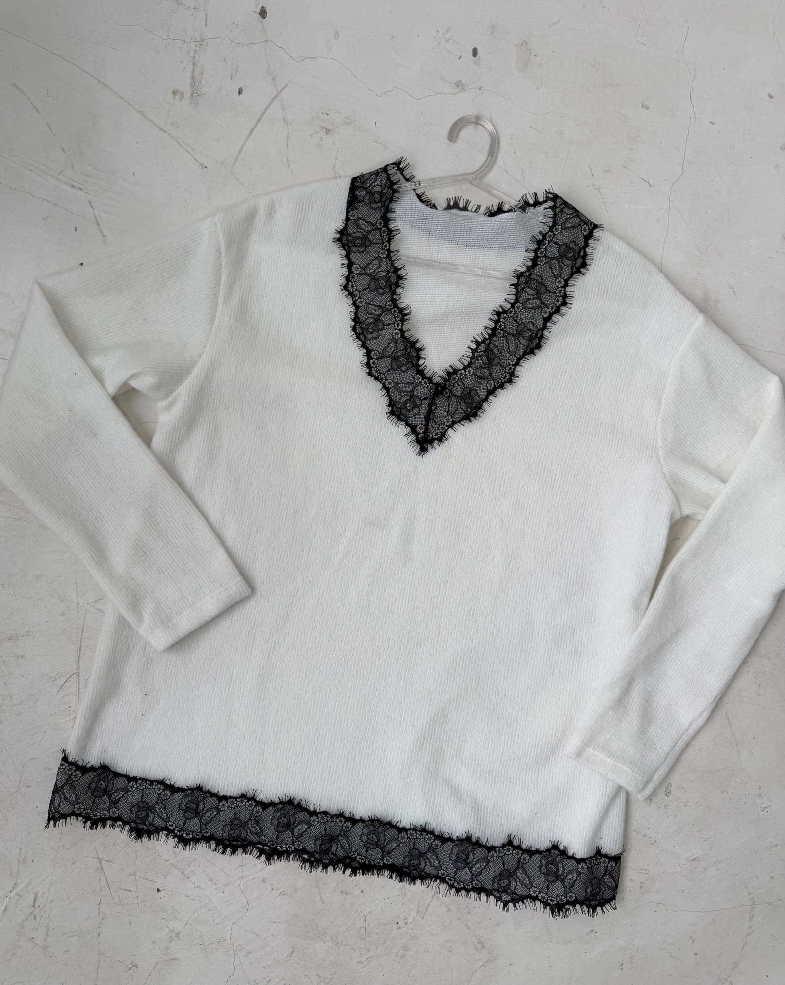 SWEATER ENCAJE