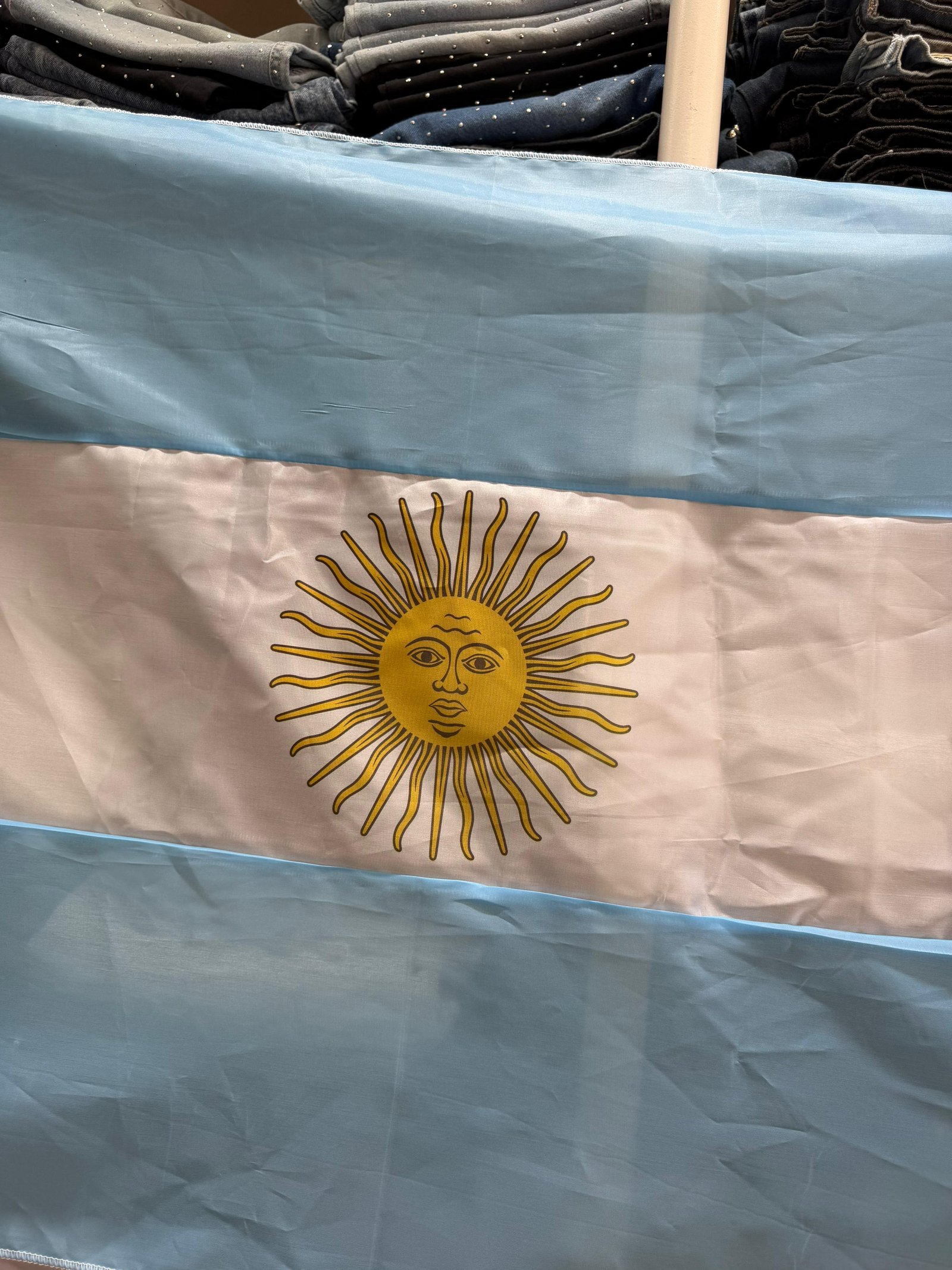 BANDERA CHICA (95x62cm) ARGENTINA