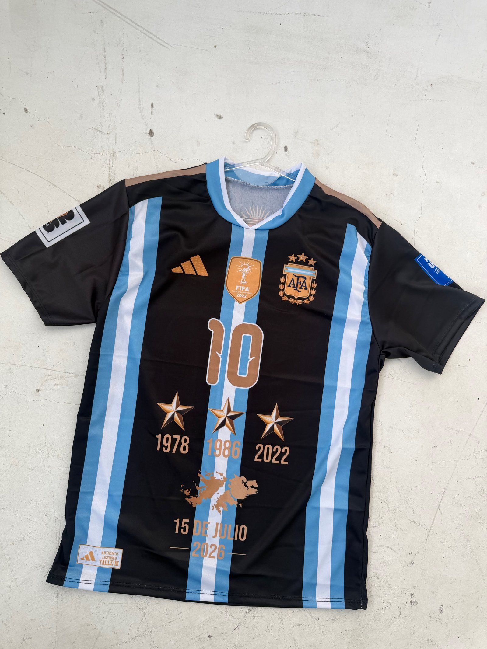 CAMISETA NEGRA MARADONA
