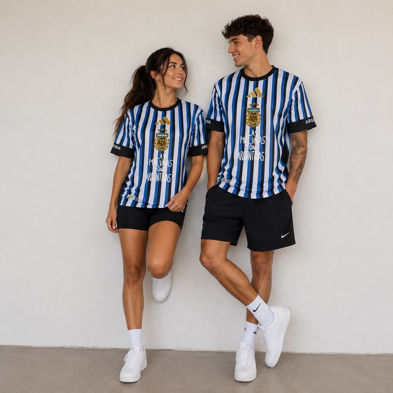 CAMISETA ENTRENAMIENTO las malvinas son argentinas