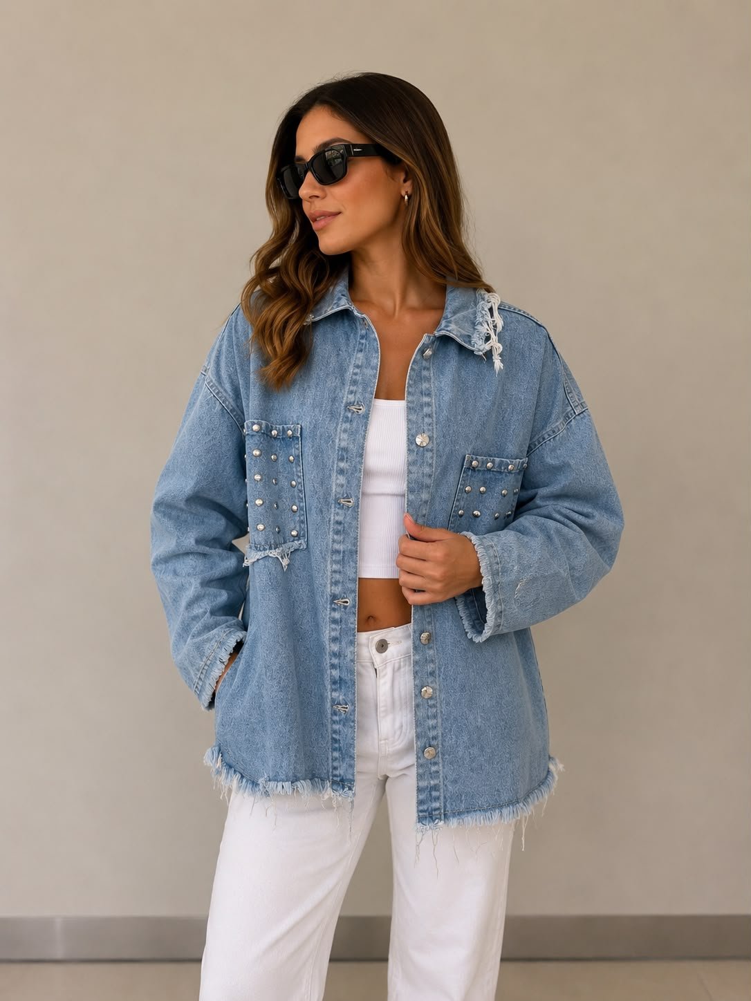 CAMISACOS CON TACHAS