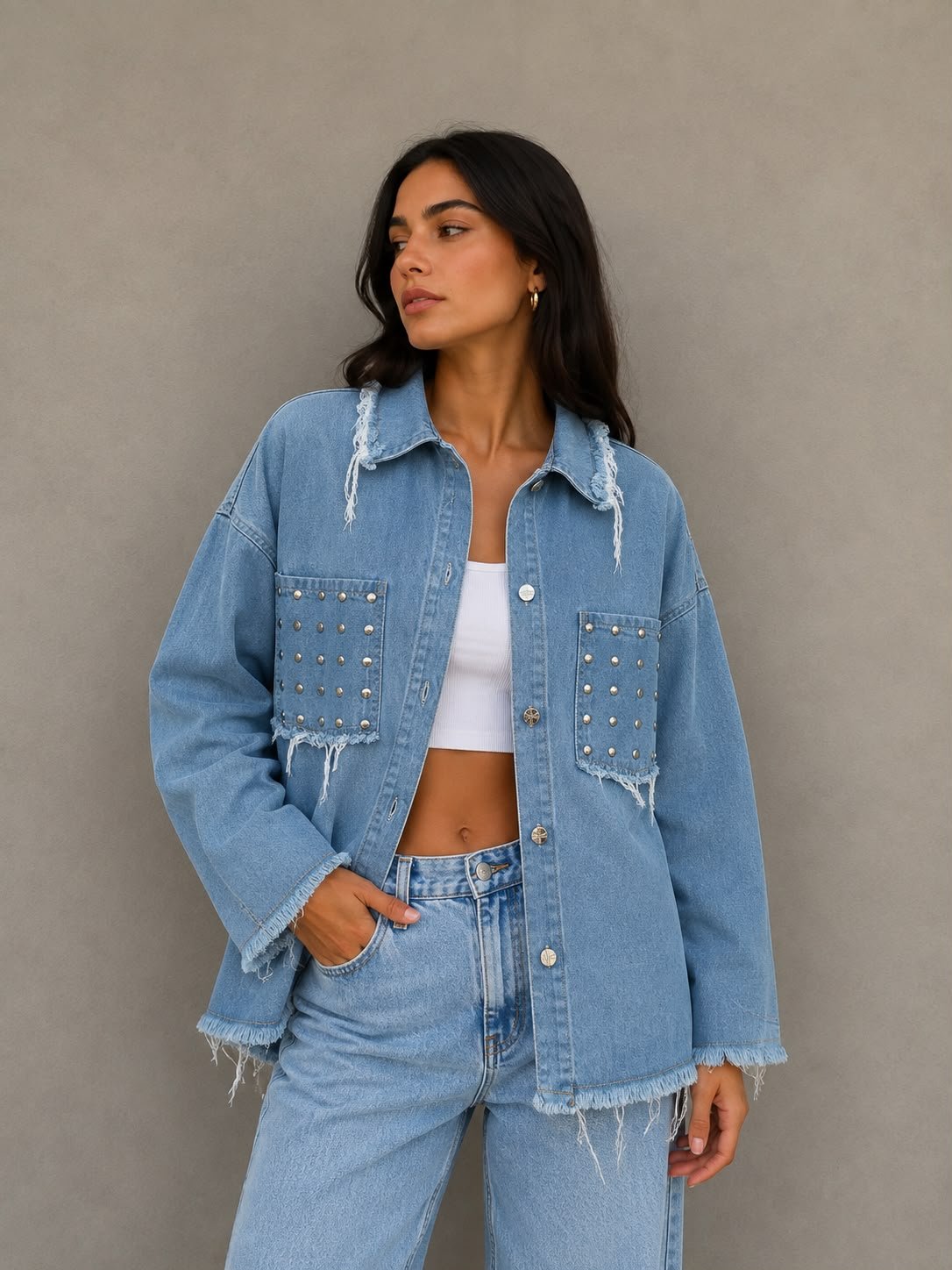 CAMISACOS CON TACHAS