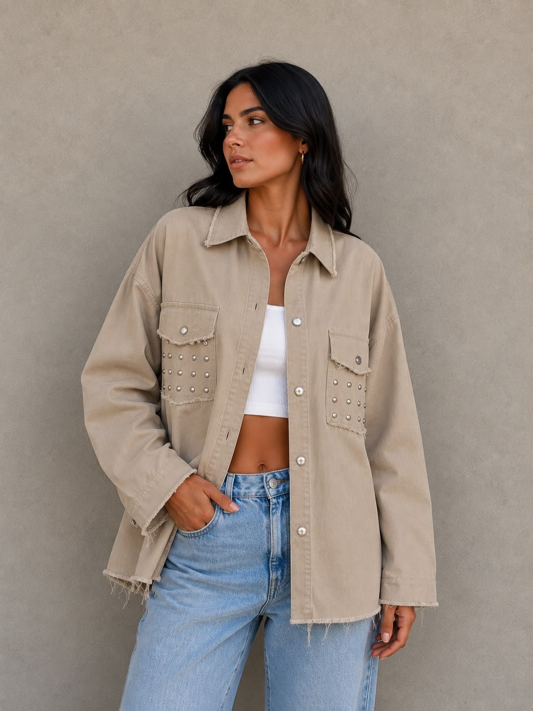 CAMISACOS CON TACHAS