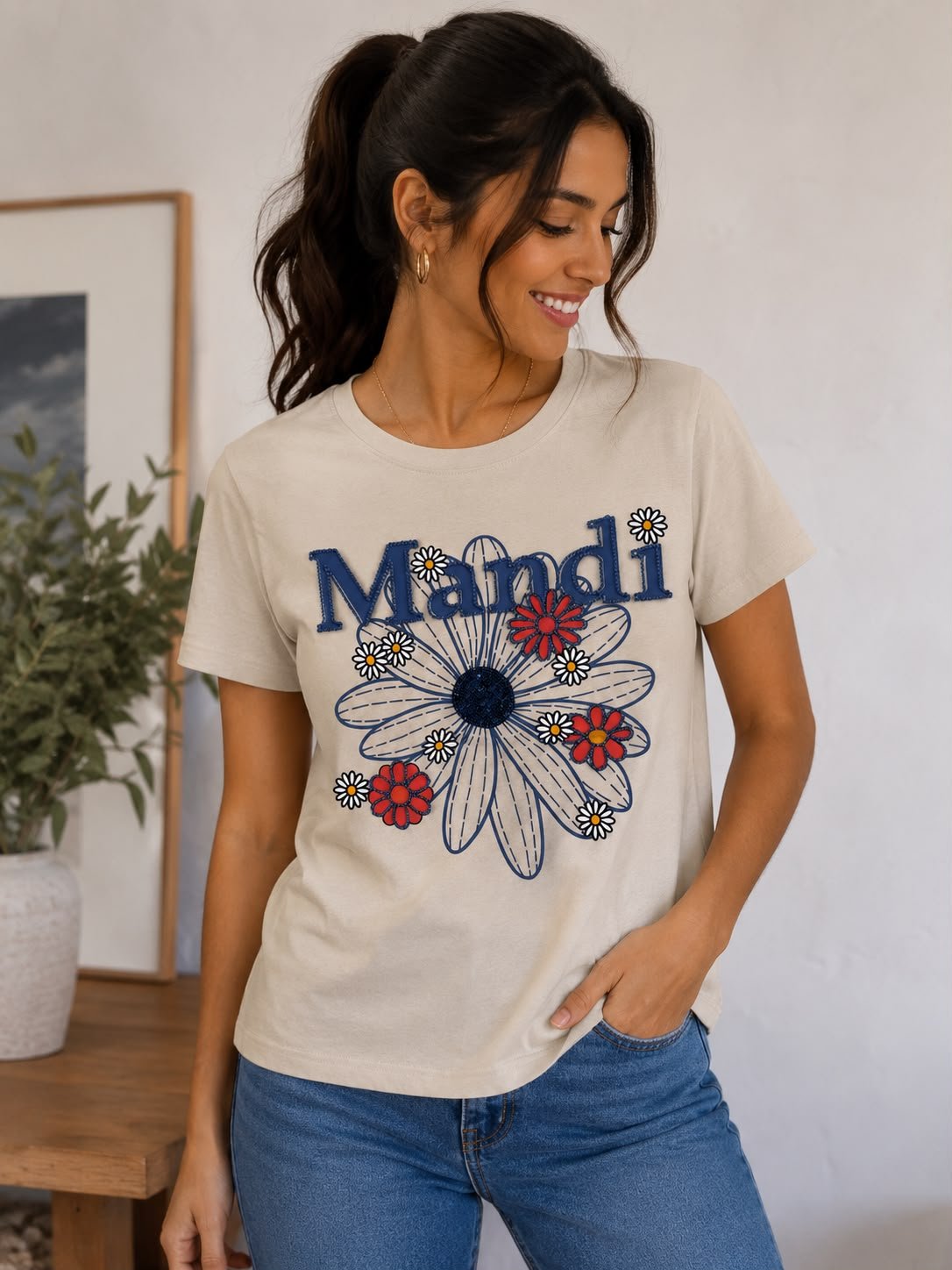 REMERA IMPORTADA 3D "MANDY"