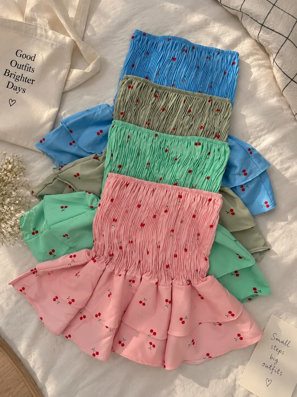 BLUSAS FRUNCE CEREZAS