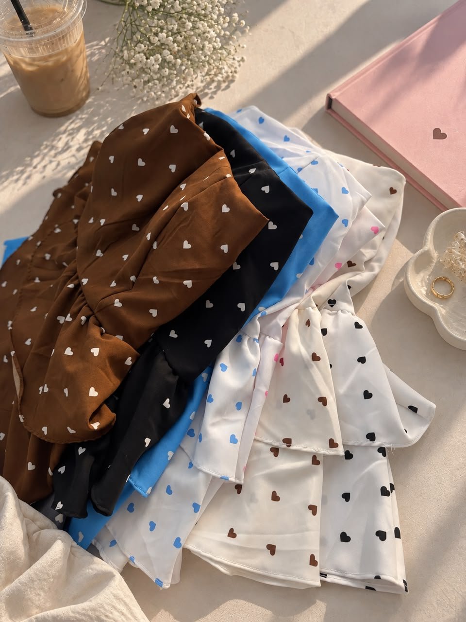 BLUSAS FRUNCE CORAZONES