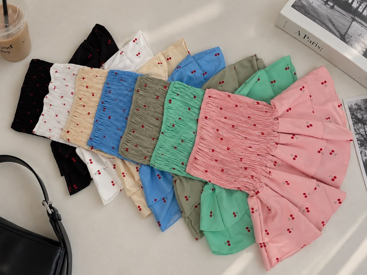 BLUSAS FRUNCE CEREZAS